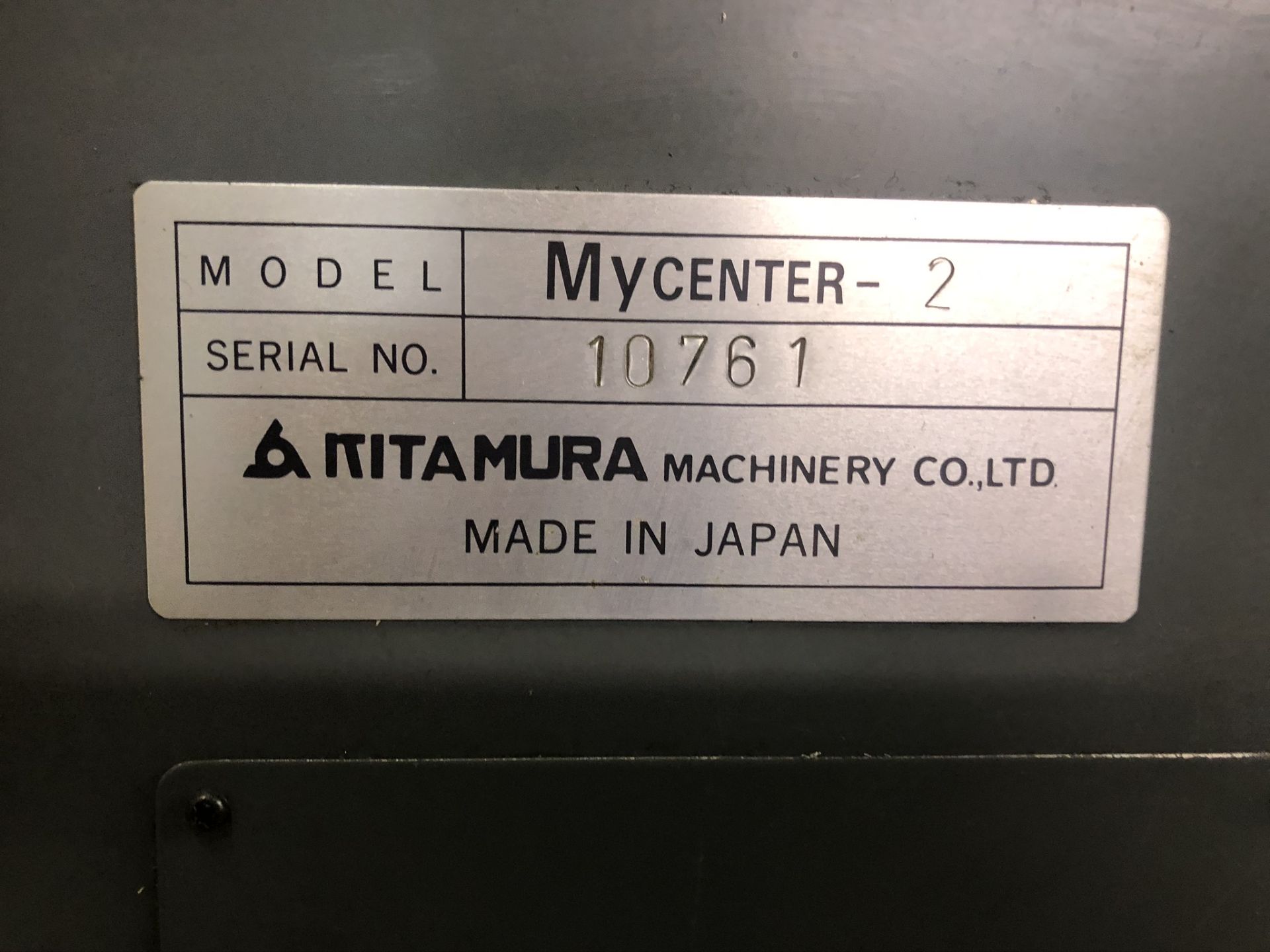 (1991) Kitamura Model MYCENTER 2 Vertical Machining Center S/n 10761 With Fanuc 0M CNC - Image 5 of 5