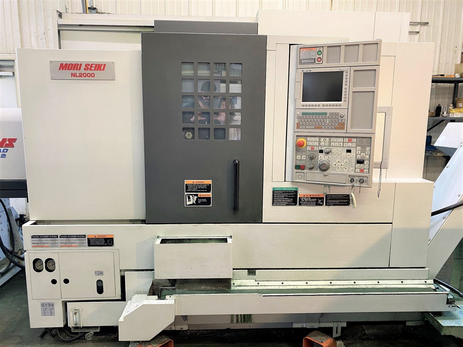 (2011) Mori Seiki NL-2000SY/500 Live Tool CNC Lathe S/N NL201110903, Live Tool, Y Axis, Live Holders