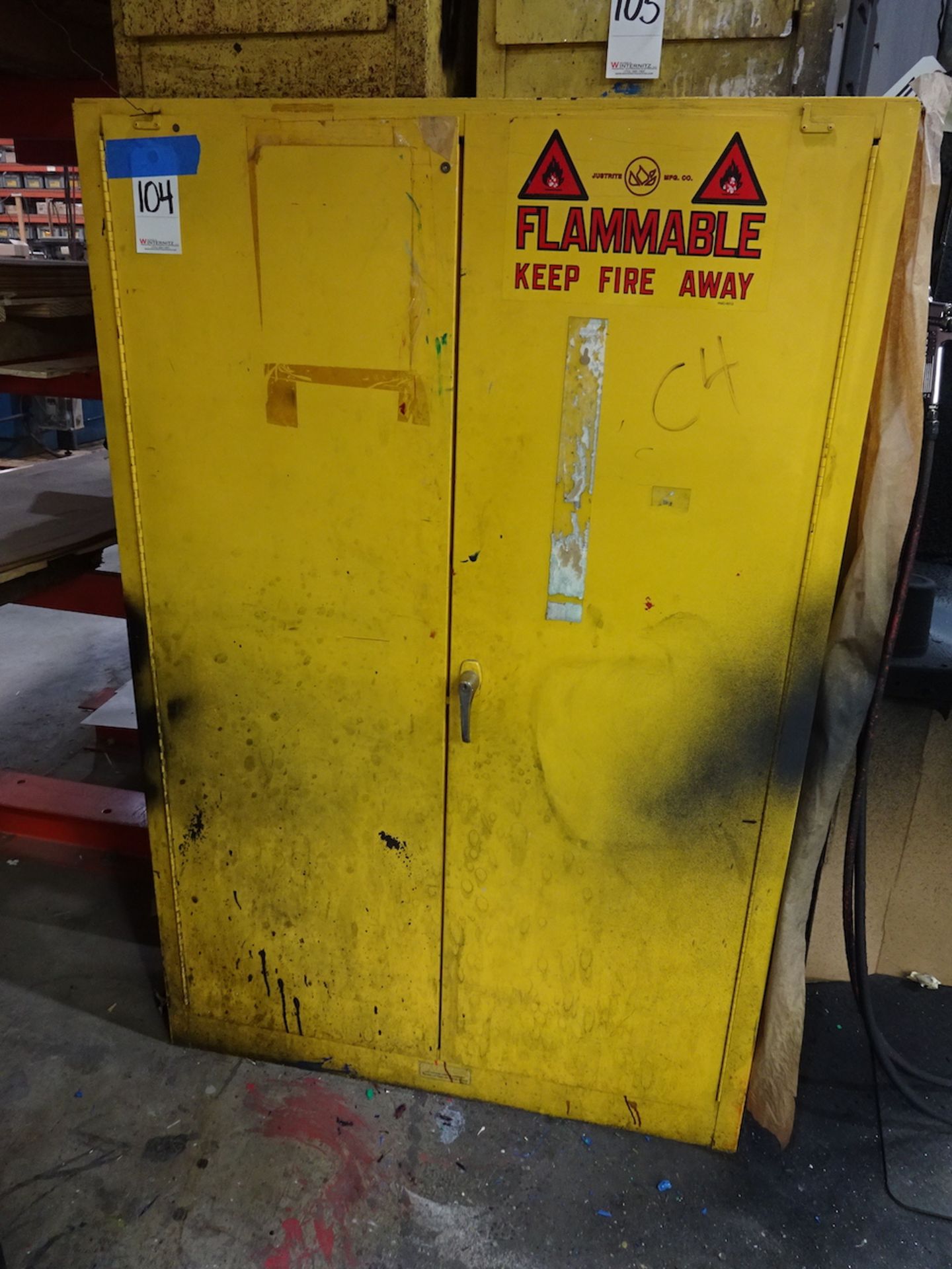 Justrite Flammable Liquid Storage Cabinet