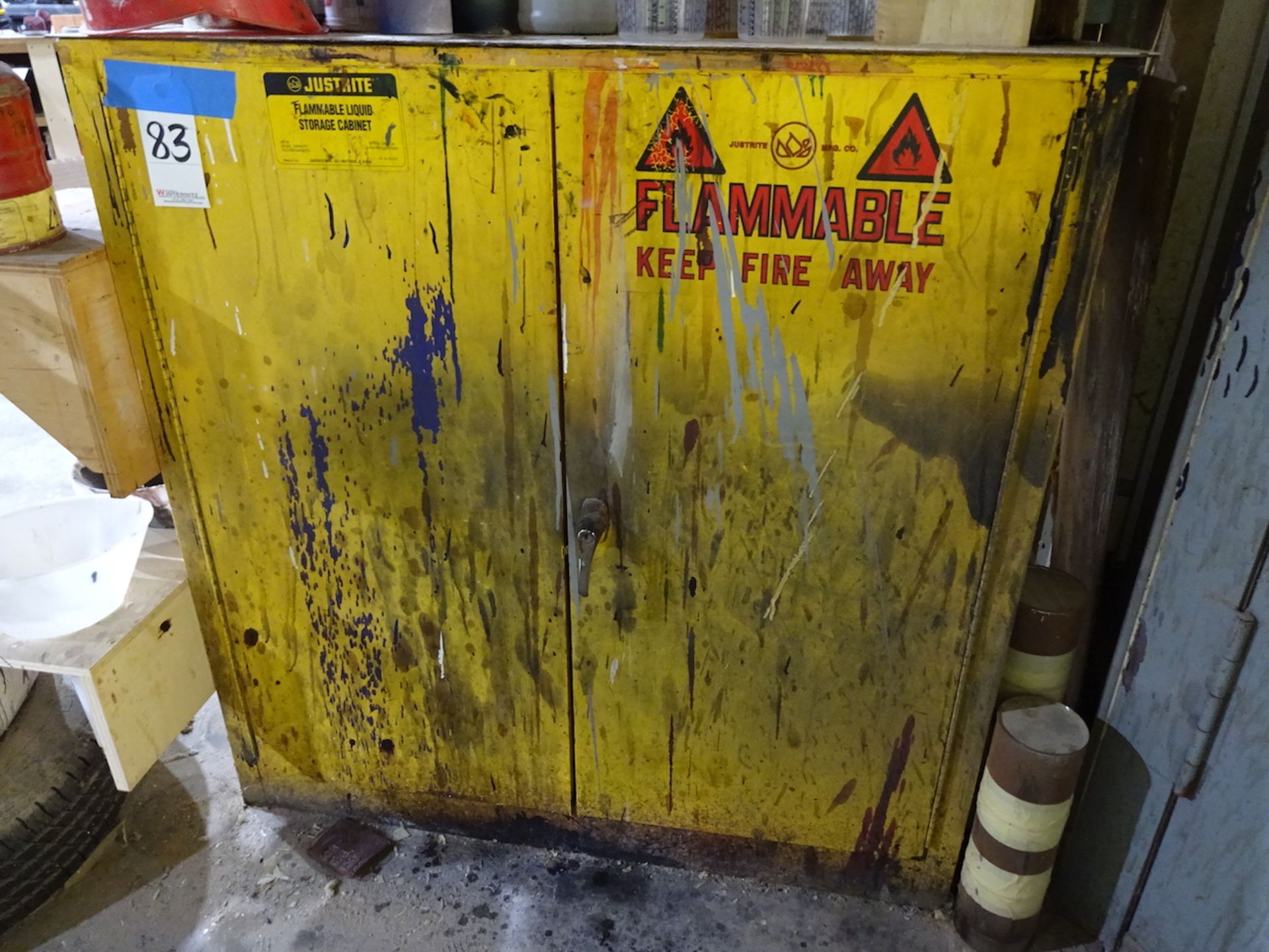 Justrite 20 Gallon Flammable Liquid Storage Cabinet