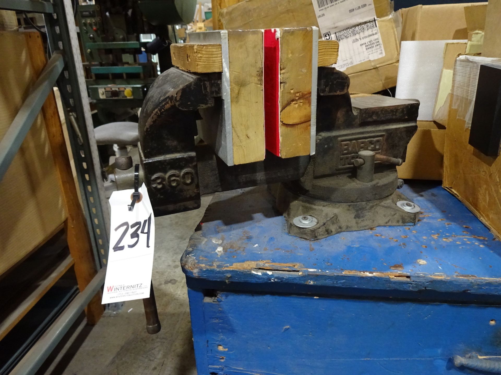 Work Bench with Babco 6 in. Model 360 Vise - Image 2 of 2