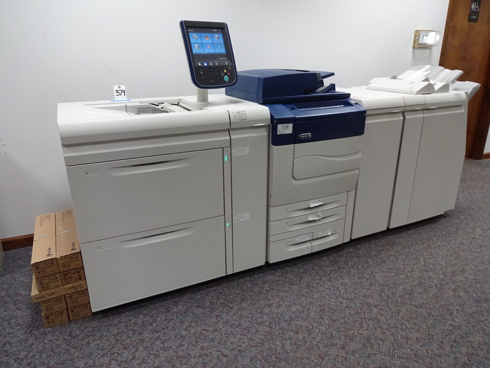 2017 Xerox Model C70 (EC702) Multi-Function Printer: S/N E2B659667, 412,286 Impressions