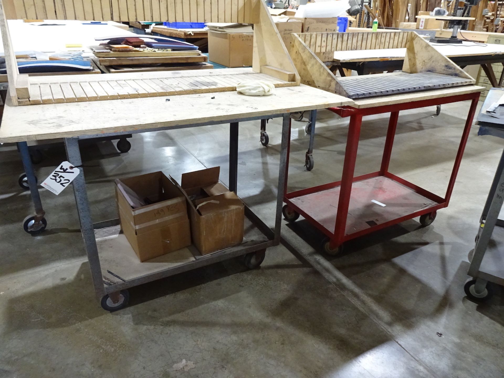 LOT: (5) Assorted Shop Tables - Image 2 of 2