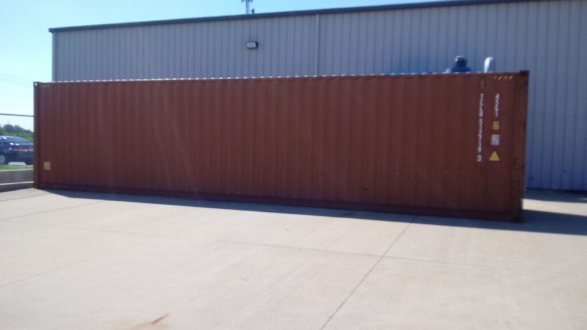 TAL International Model NL40H-096A Shipping Container, 40 ft. Long x 92 in. Wide x 102 in. High,