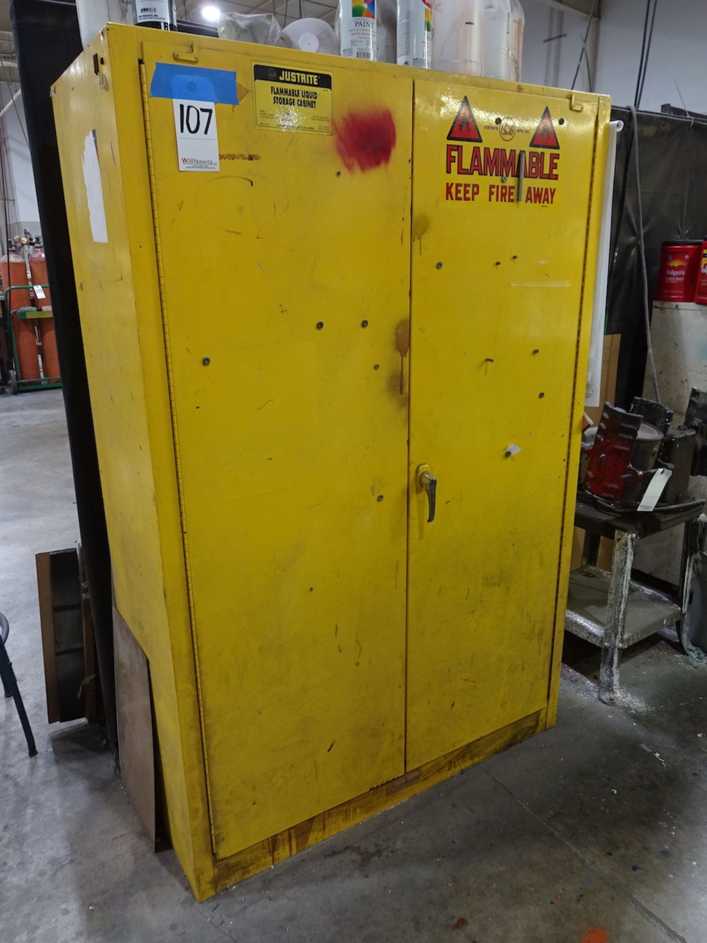 Justrite 45 Gallon Flammable Liquid Storage Cabinet