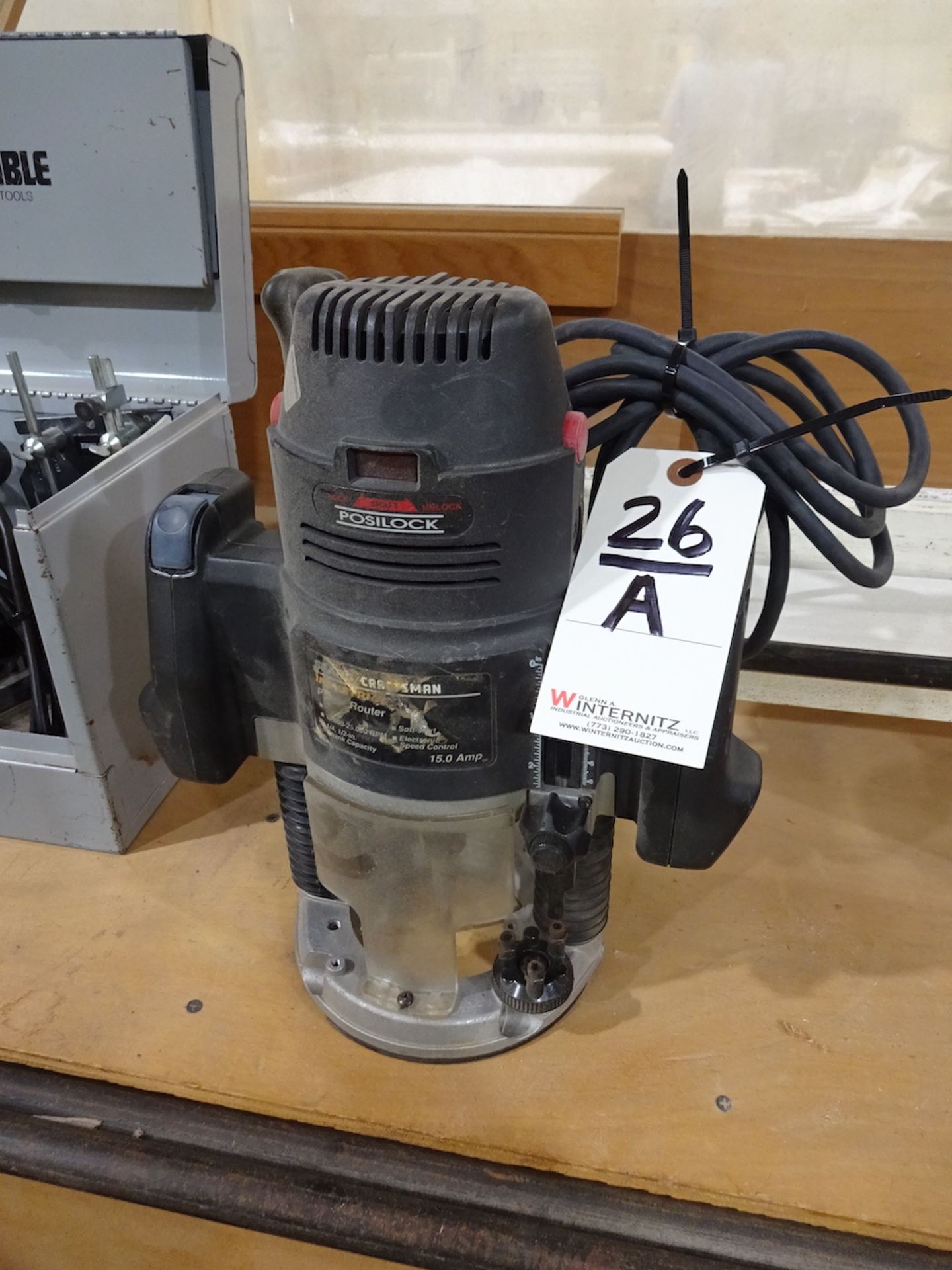 Sears Craftsman 3-1/2 HP, 10,000 - 25,000 RPM Plunge Router