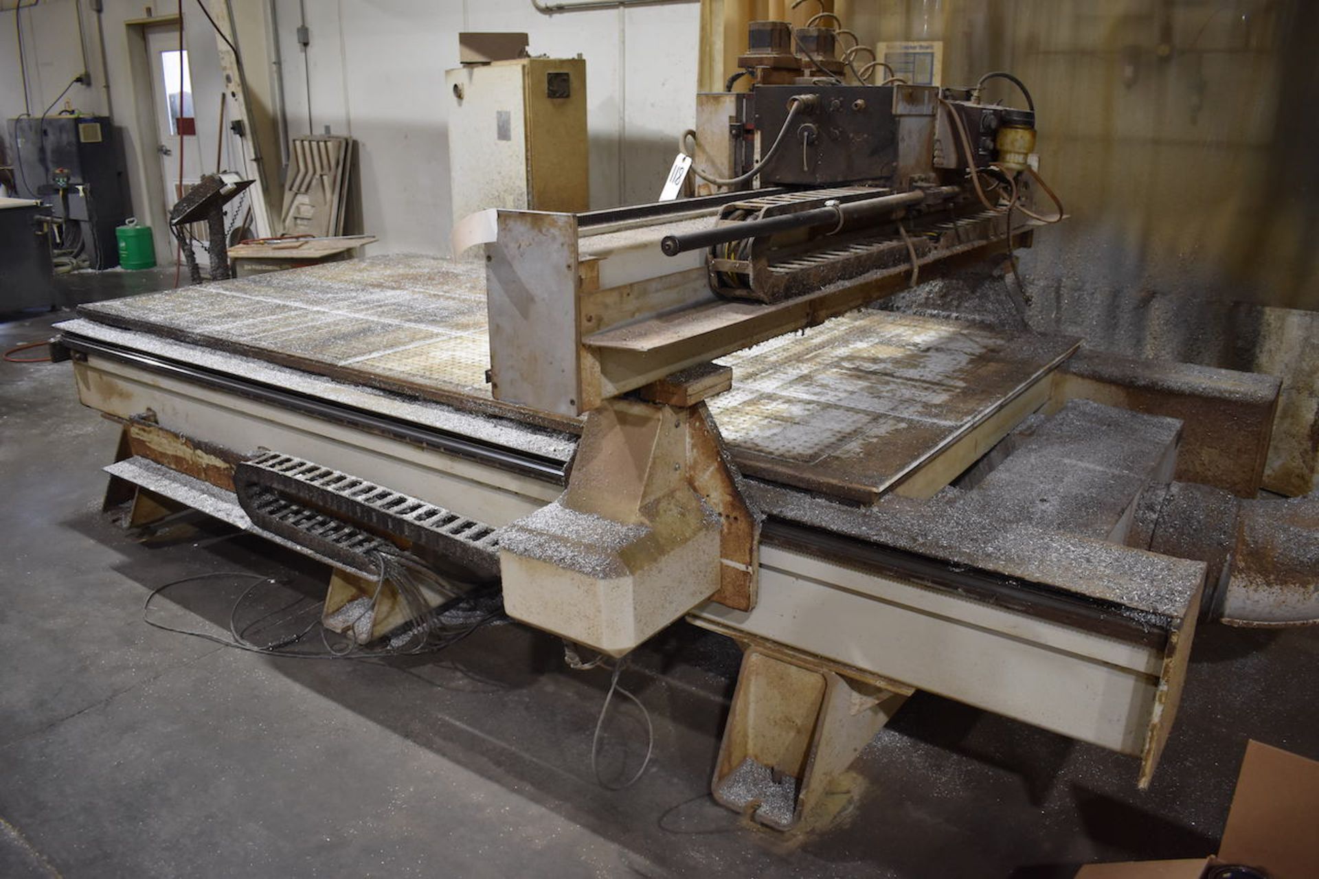 1997 Multicam Pro 2-Head CNC Router, S/N N/A, 5 ft. x 10 ft. Capacity, Vacuum Bed, Controls, - Image 5 of 6