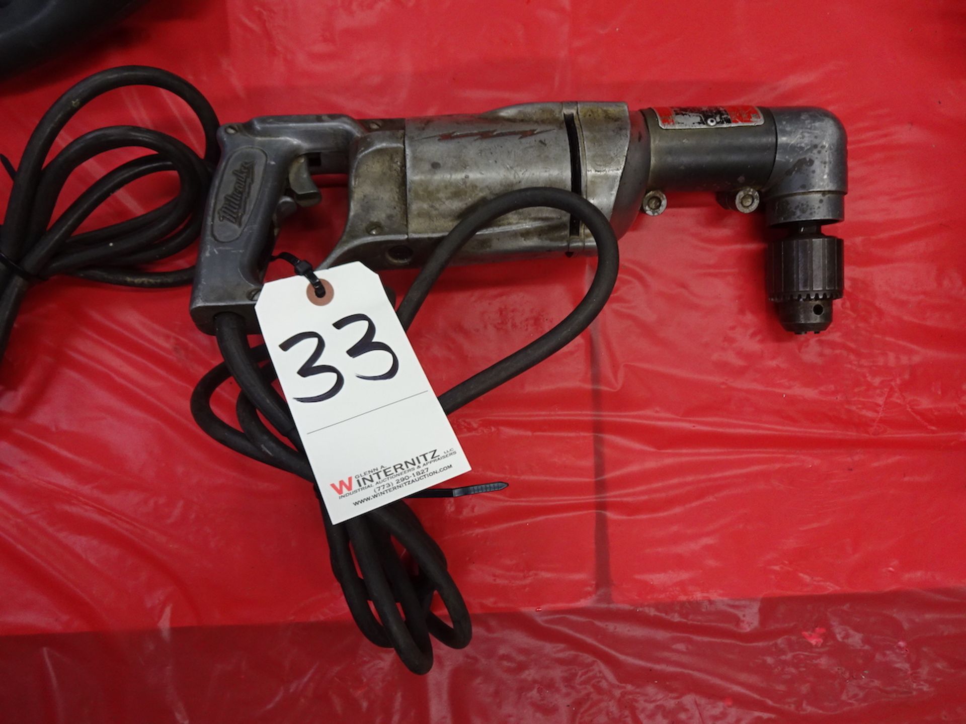 Milwaukee Electric Right Angle Drill