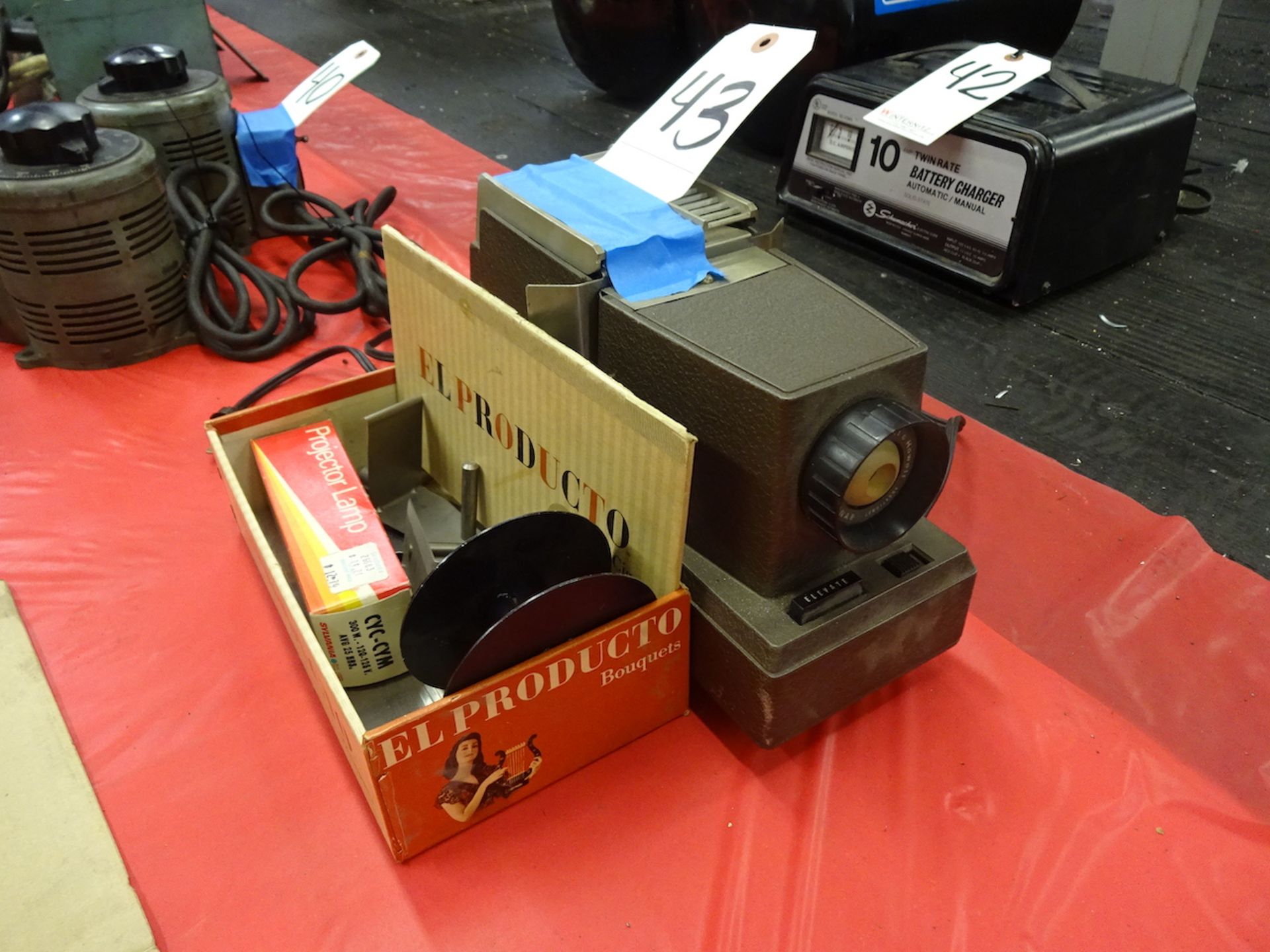 Bell & Howell Microfilm Projector - Image 2 of 2