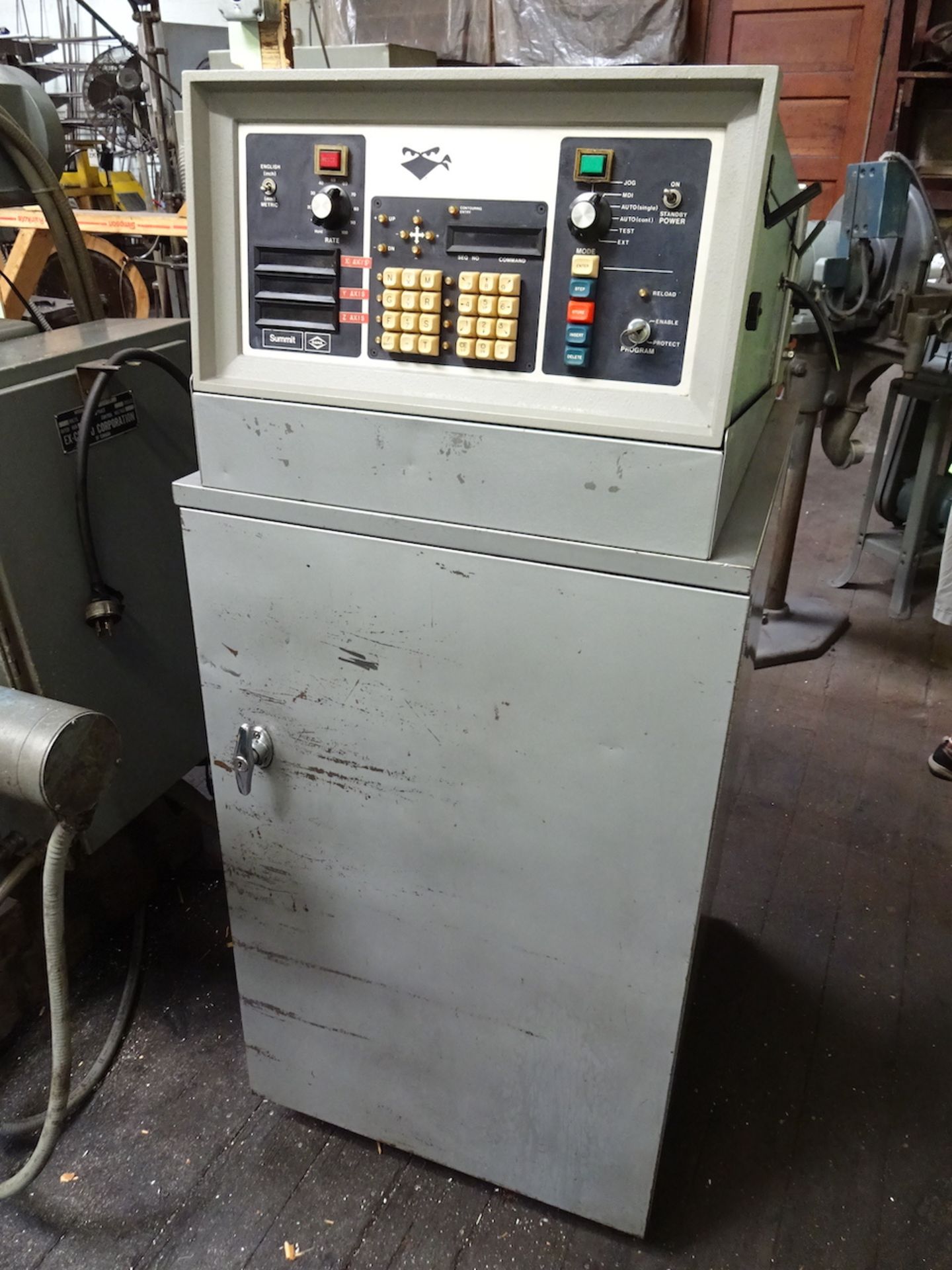 Ex-Cell-O 2 HP Style 602 Computer Controlled Vertical Milling Machine, S/N 6029820, 12 in. Rotary - Image 6 of 8