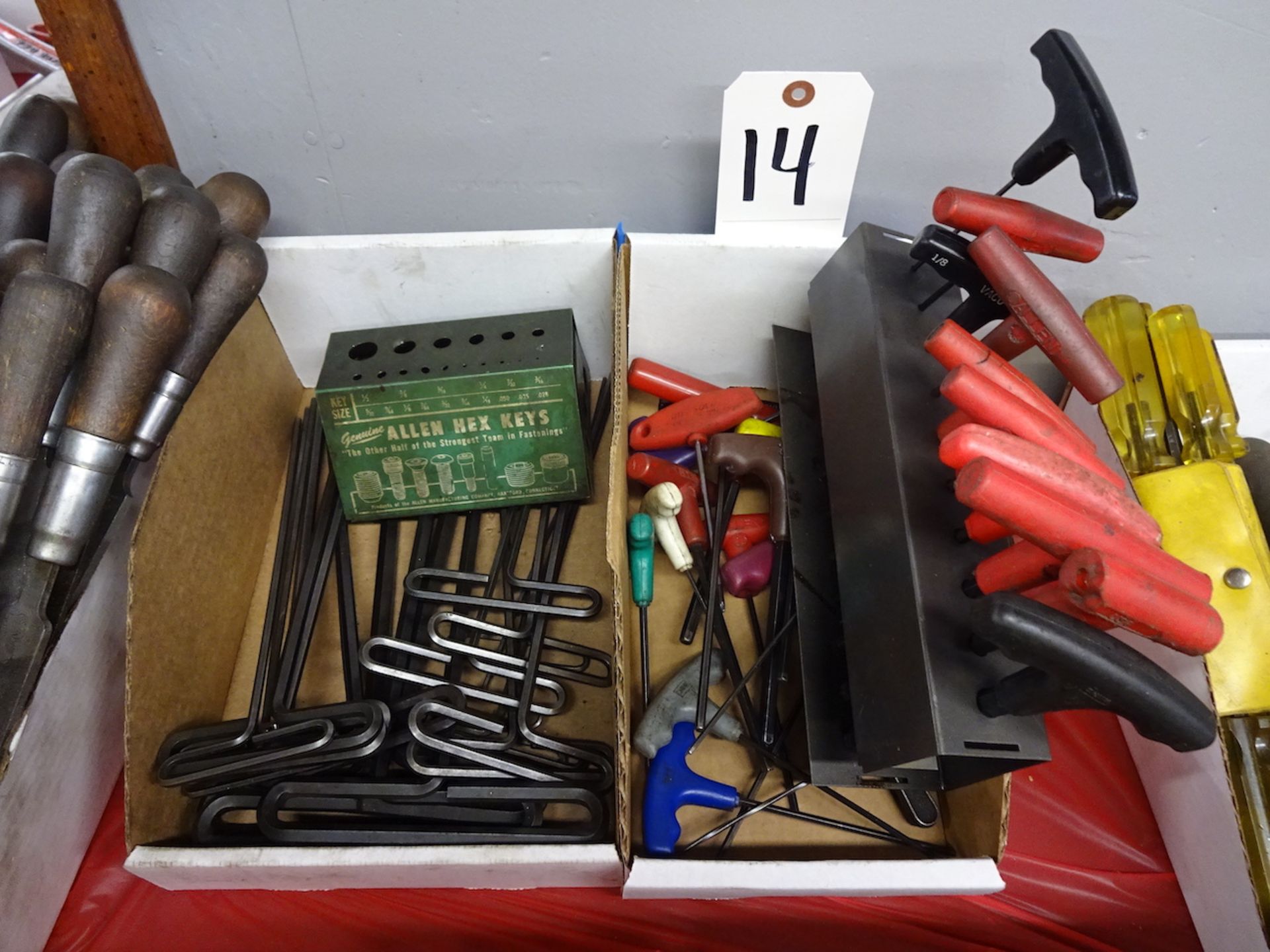 LOT: Assorted Hex Keys in (2) Boxes