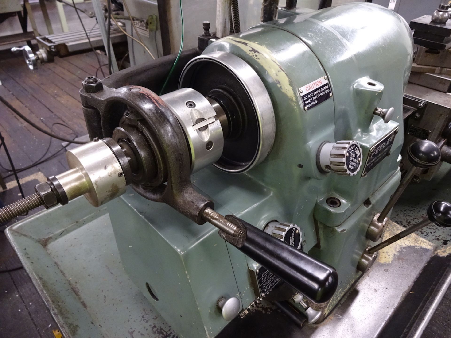 Feeler 10 in. x 15 in. (approx.) Series 2 Model TL-G18F High Accuracy Lathe, S/N TL85298, Carriage - Image 9 of 17
