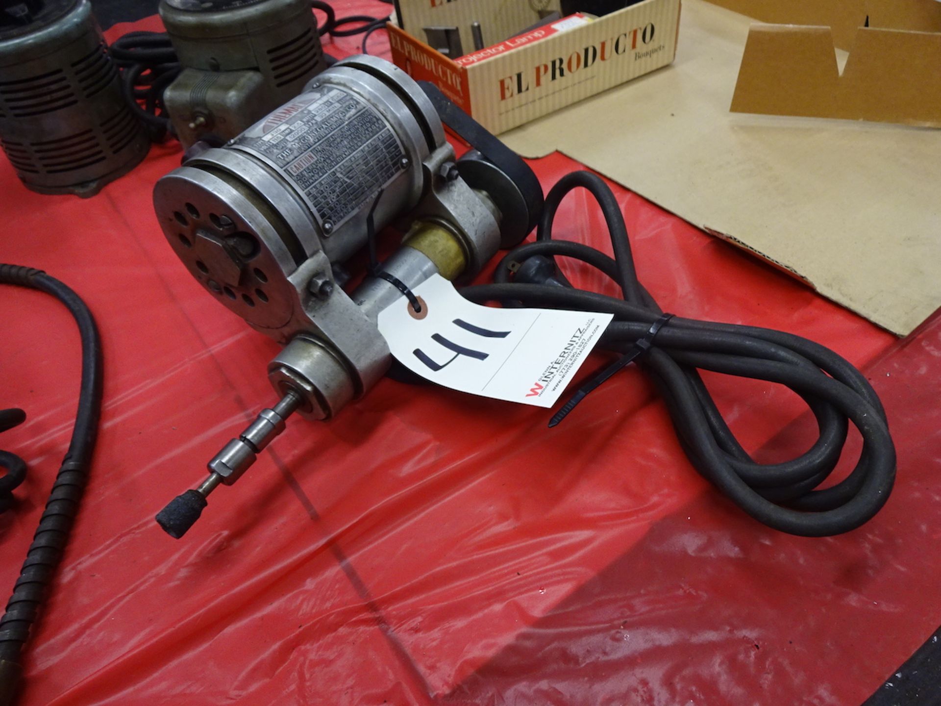 Themac Type J30 High Speed Grinding Attachment, 12,000 RPM