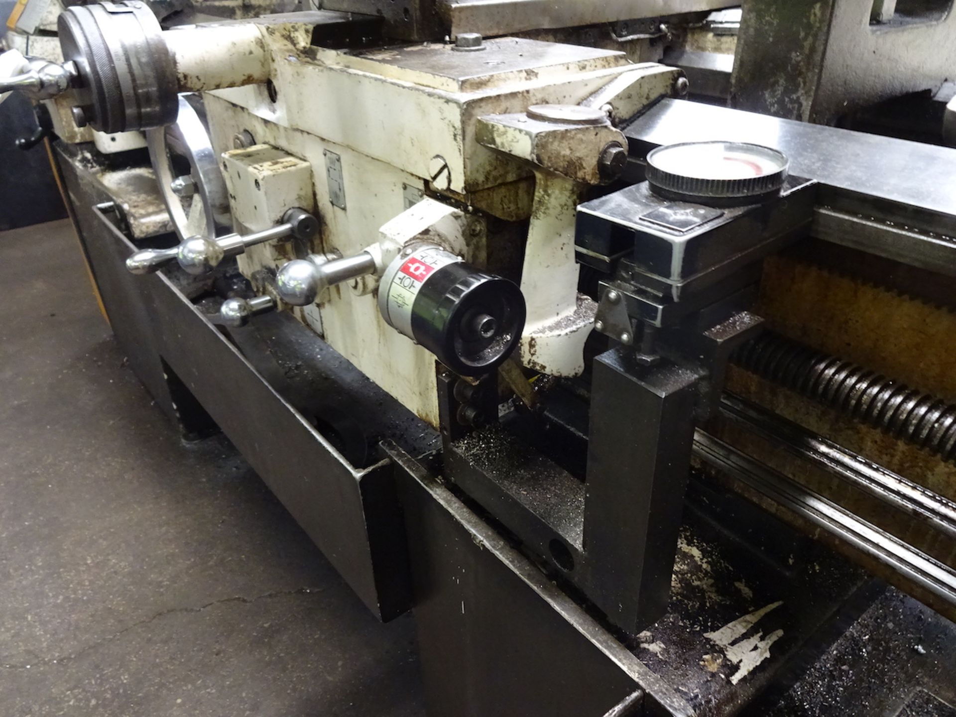 LeBlond Makino Regal 19 in. x 72 in. (approx.) Servo Shift Engine Lathe, S/N 14F-541, 25 - 1000 RPM, - Image 12 of 13