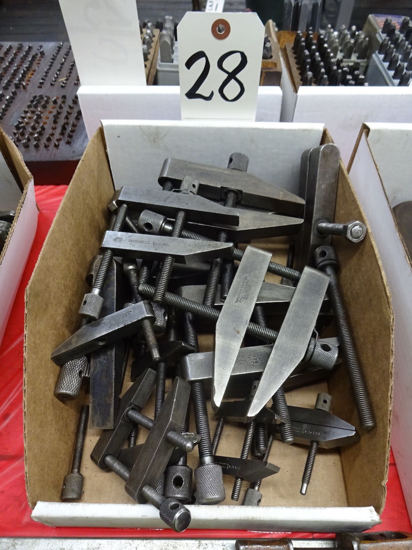 LOT: Assorted Clamps