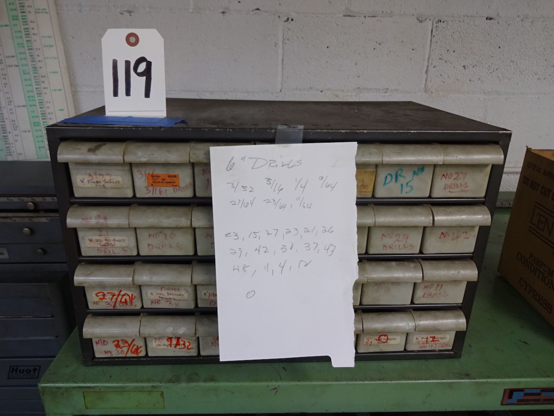 LOT: Assorted 6 in. Drills