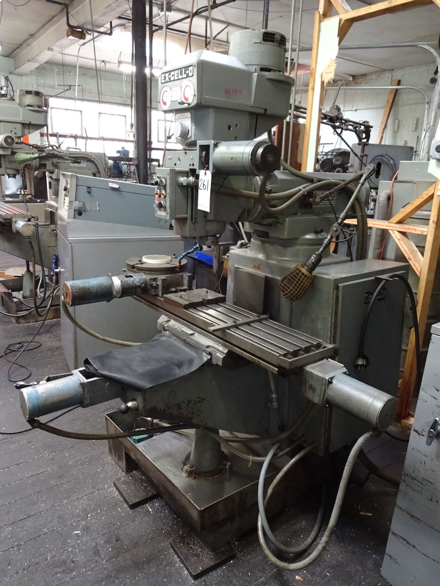Ex-Cell-O 2 HP Style 602 Computer Controlled Vertical Milling Machine, S/N 6029820, 12 in. Rotary