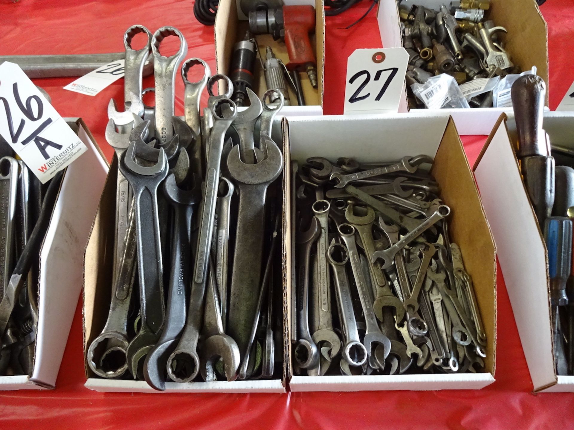 LOT: Assorted Wrenches in (2) Boxes