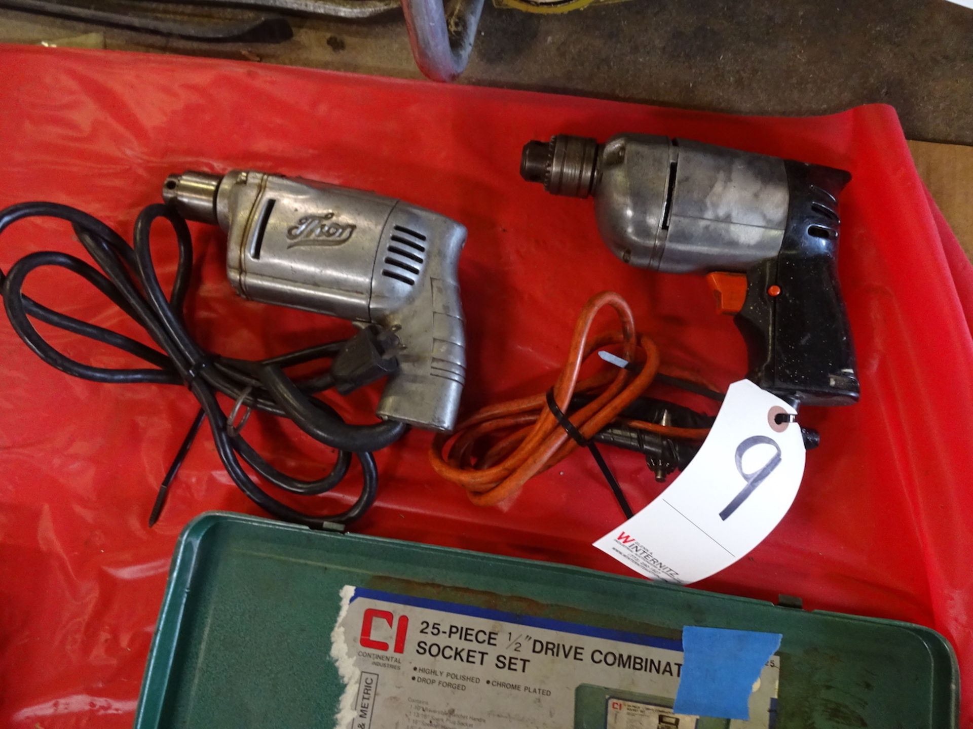 LOT: (2) Assorted Electric Drills