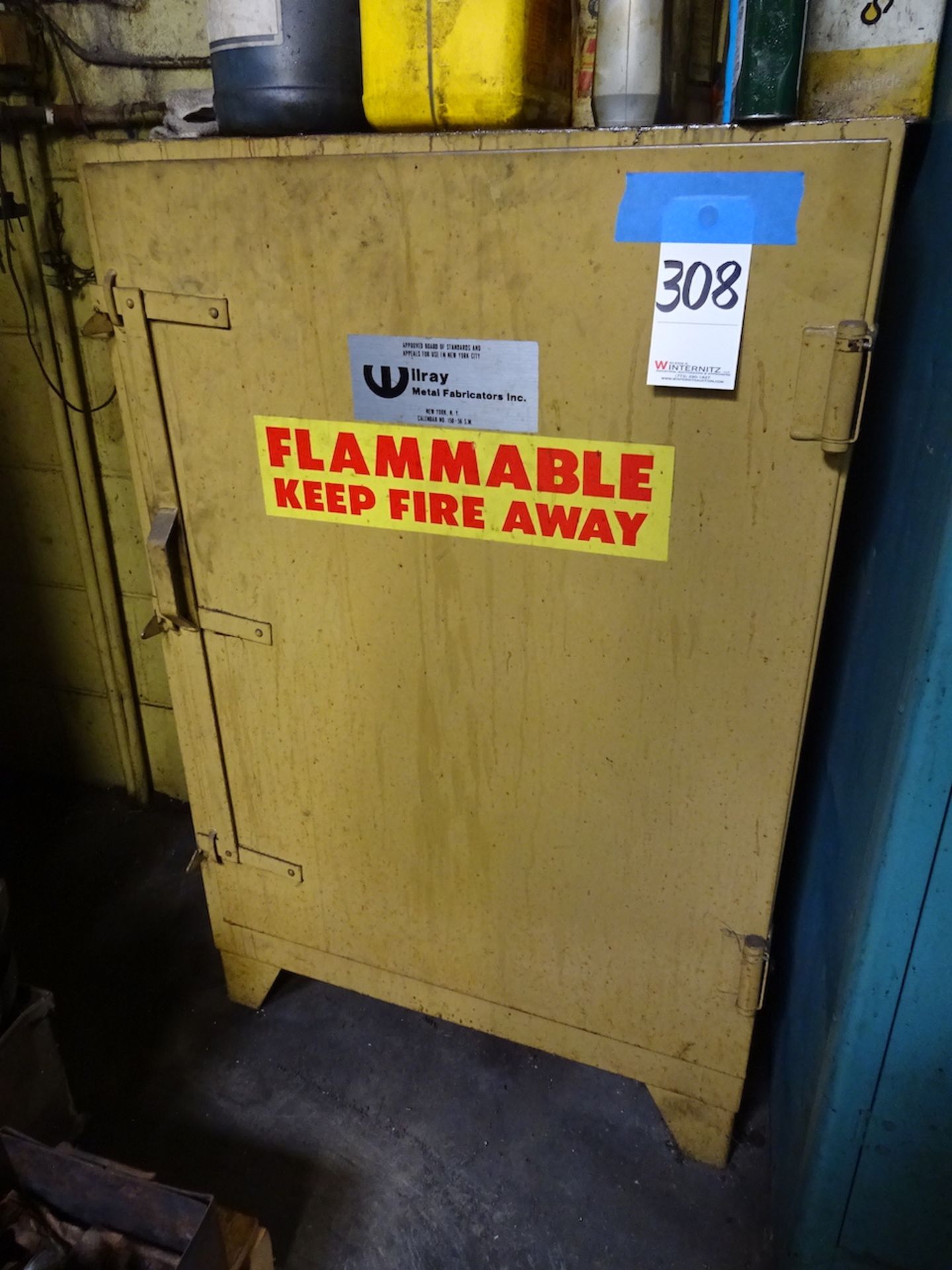 Wilray Flammable Liquid Storage Cabinet