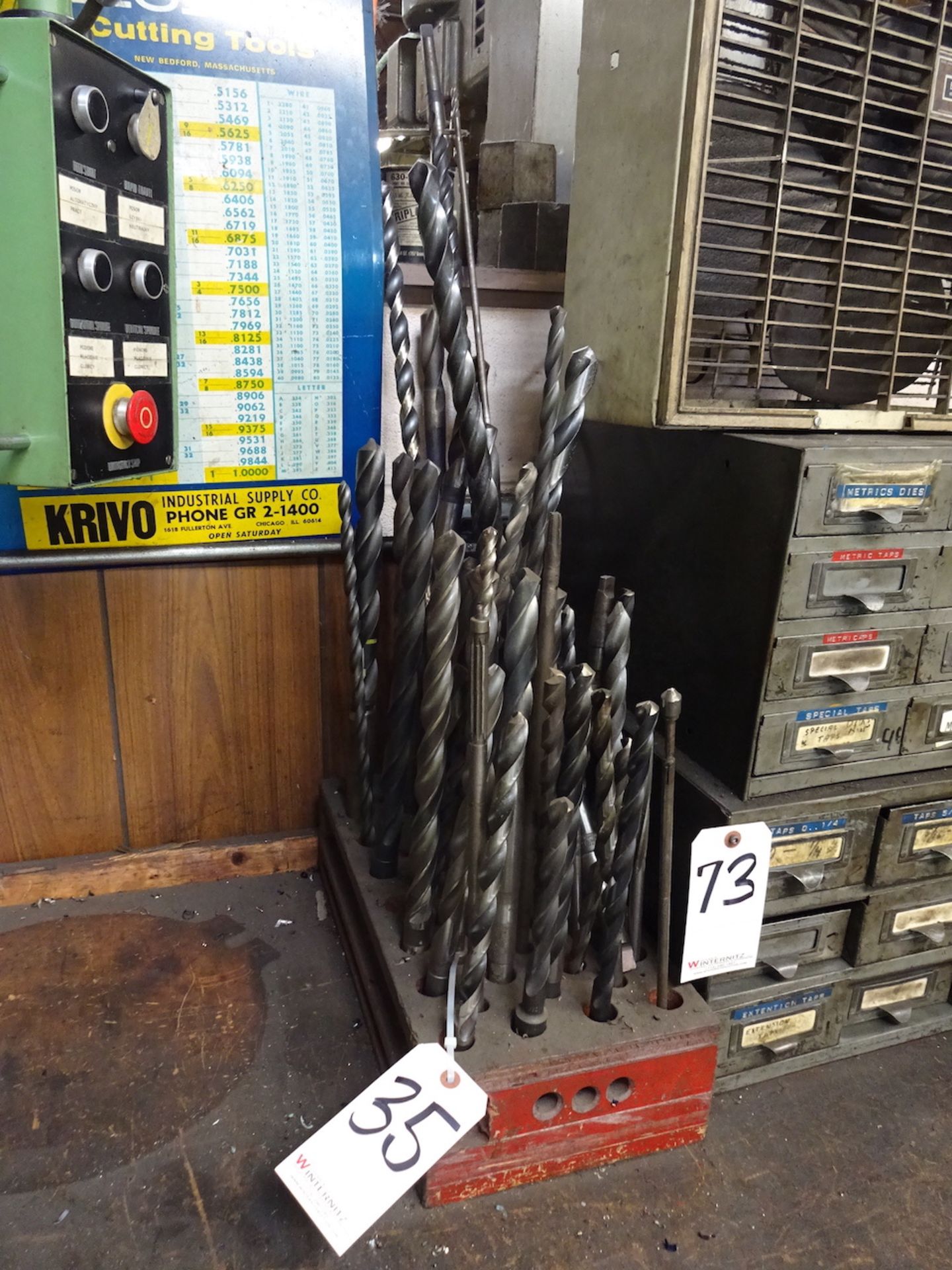 LOT: Assorted Long Drills