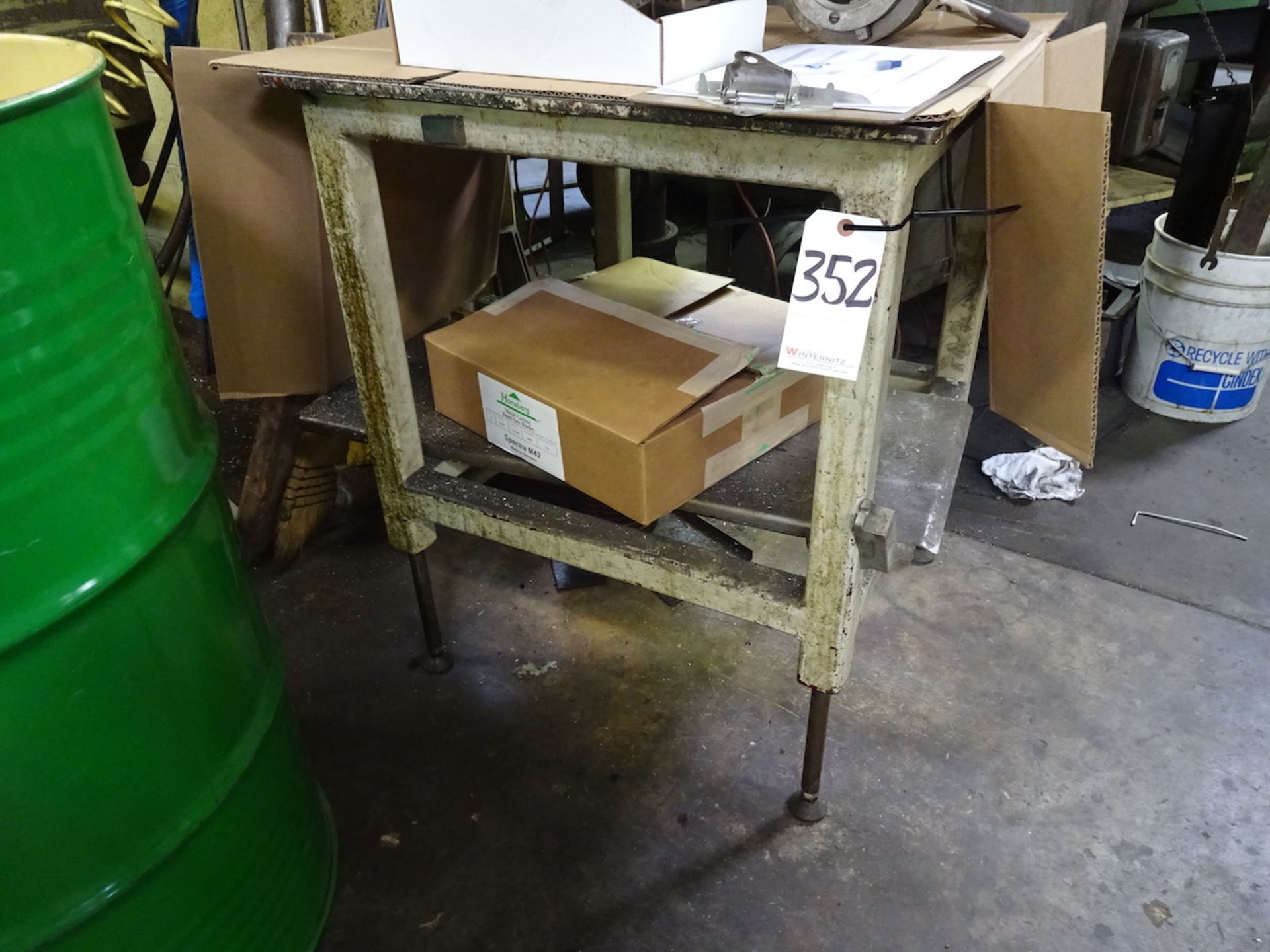 Adjustable Steel Shop Table