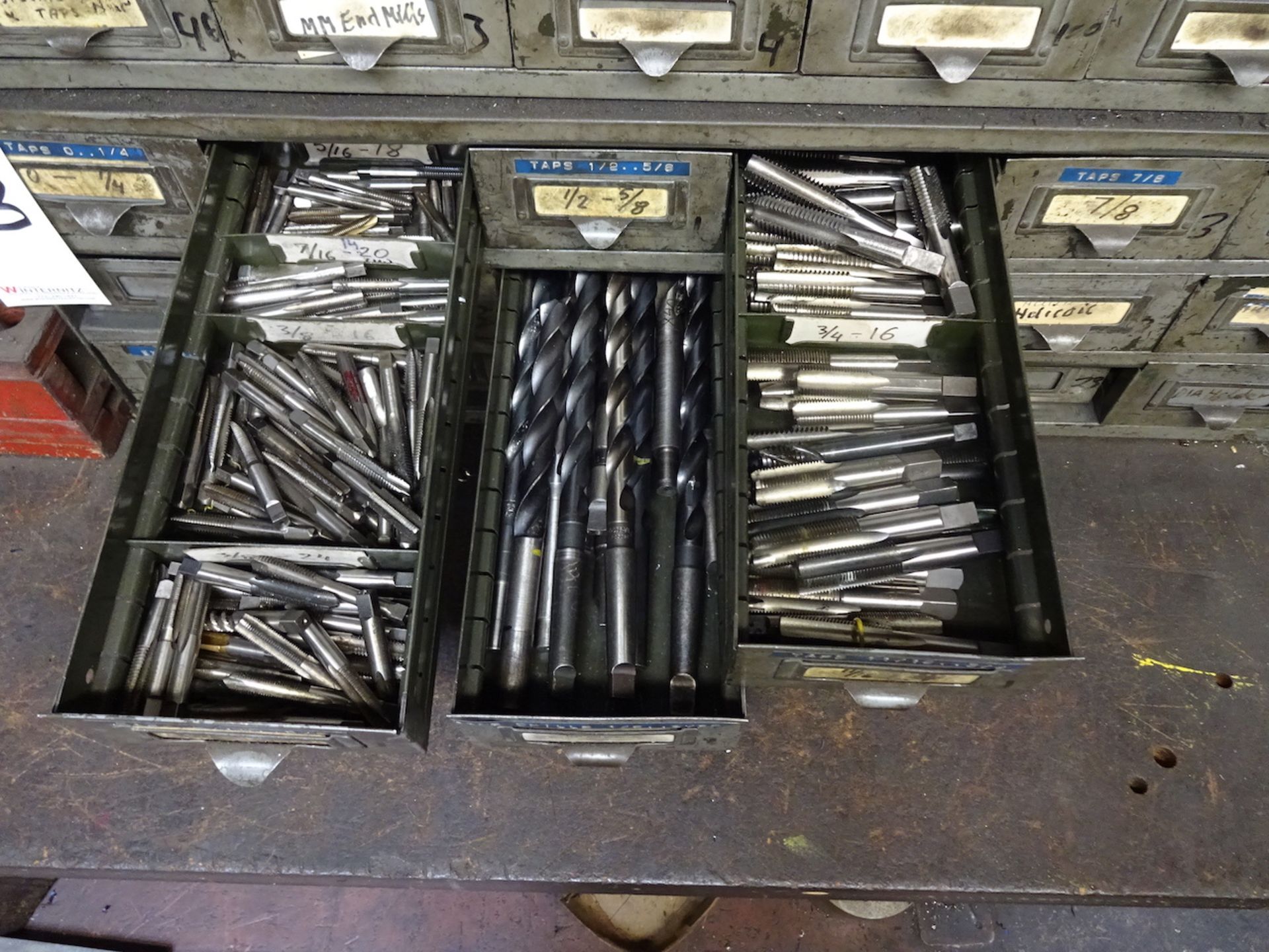 LOT: Assorted Taps, Long Drills, etc. - Image 5 of 6