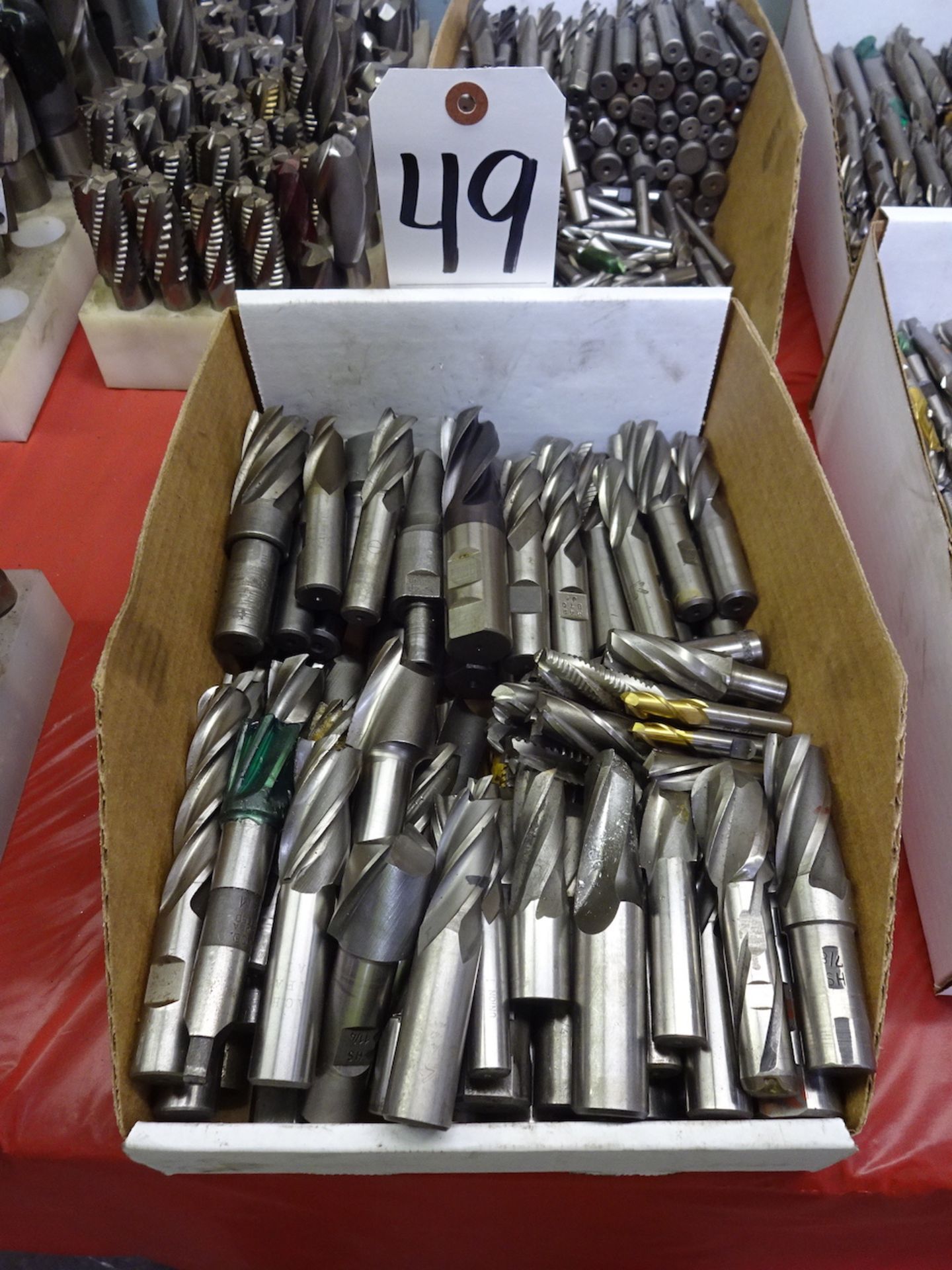 LOT: Assorted Milling Cutters in (1) Box