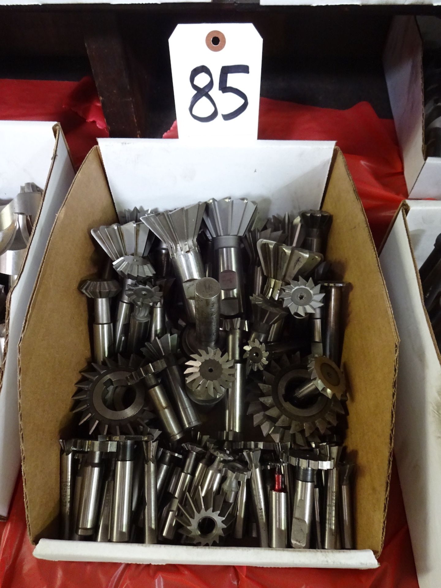 LOT: Assorted Angle Cutters & Keyway Cutters