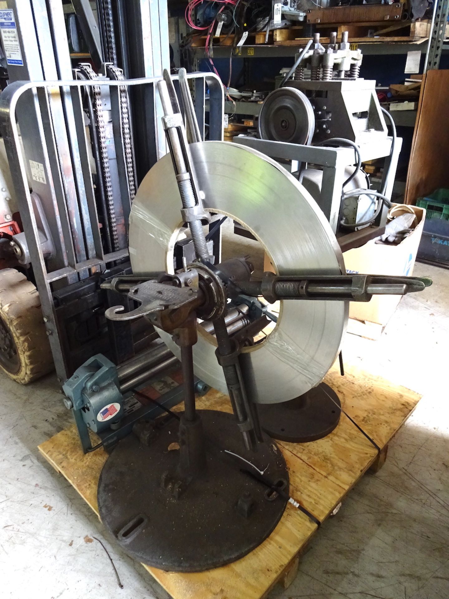 LOT: Durant 4 in. (approx.) Model SC1 Straightener, S/N 285 & Littell 300 lb. No. 3 Automatic - Image 2 of 2