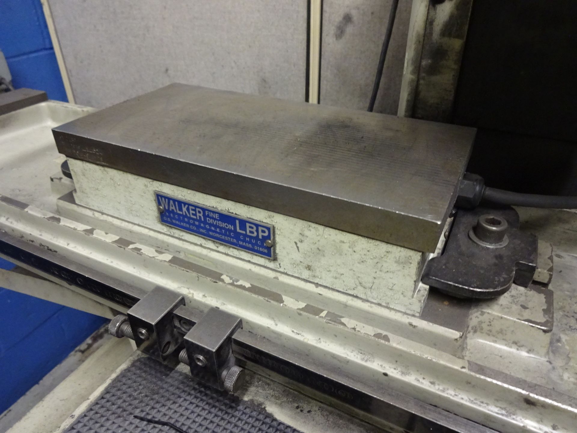 Okamoto 6 in. x 12 in./14 in. Linear Hand Feed Surface Grinder, S/N 4038, Walker Chuck Control, - Image 2 of 4