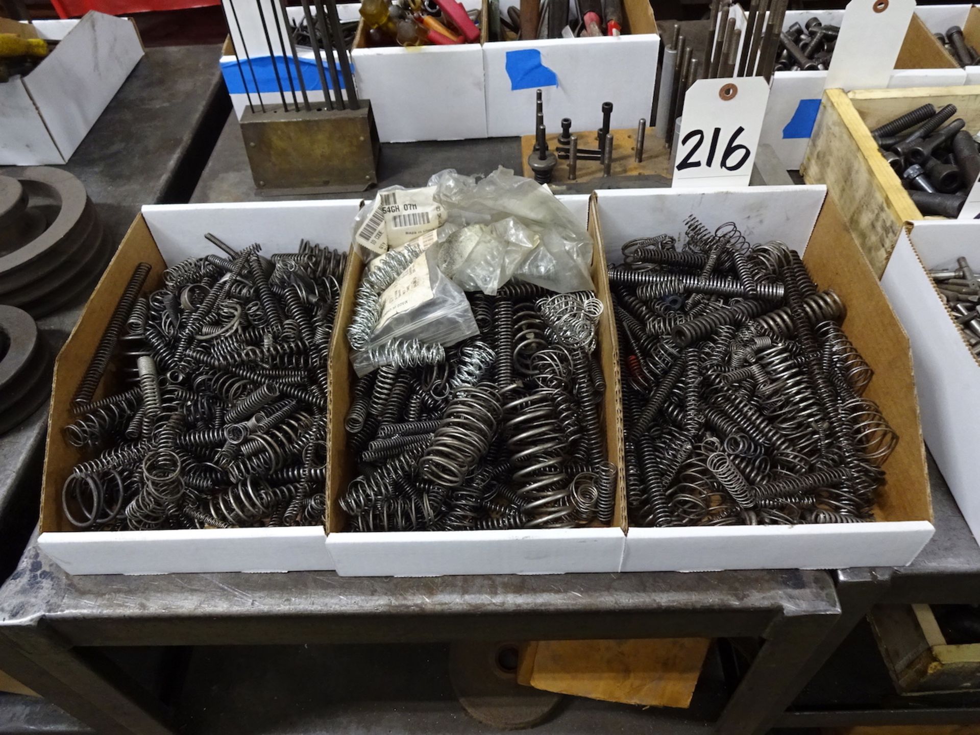 LOT: Assorted Springs in (3) Boxes