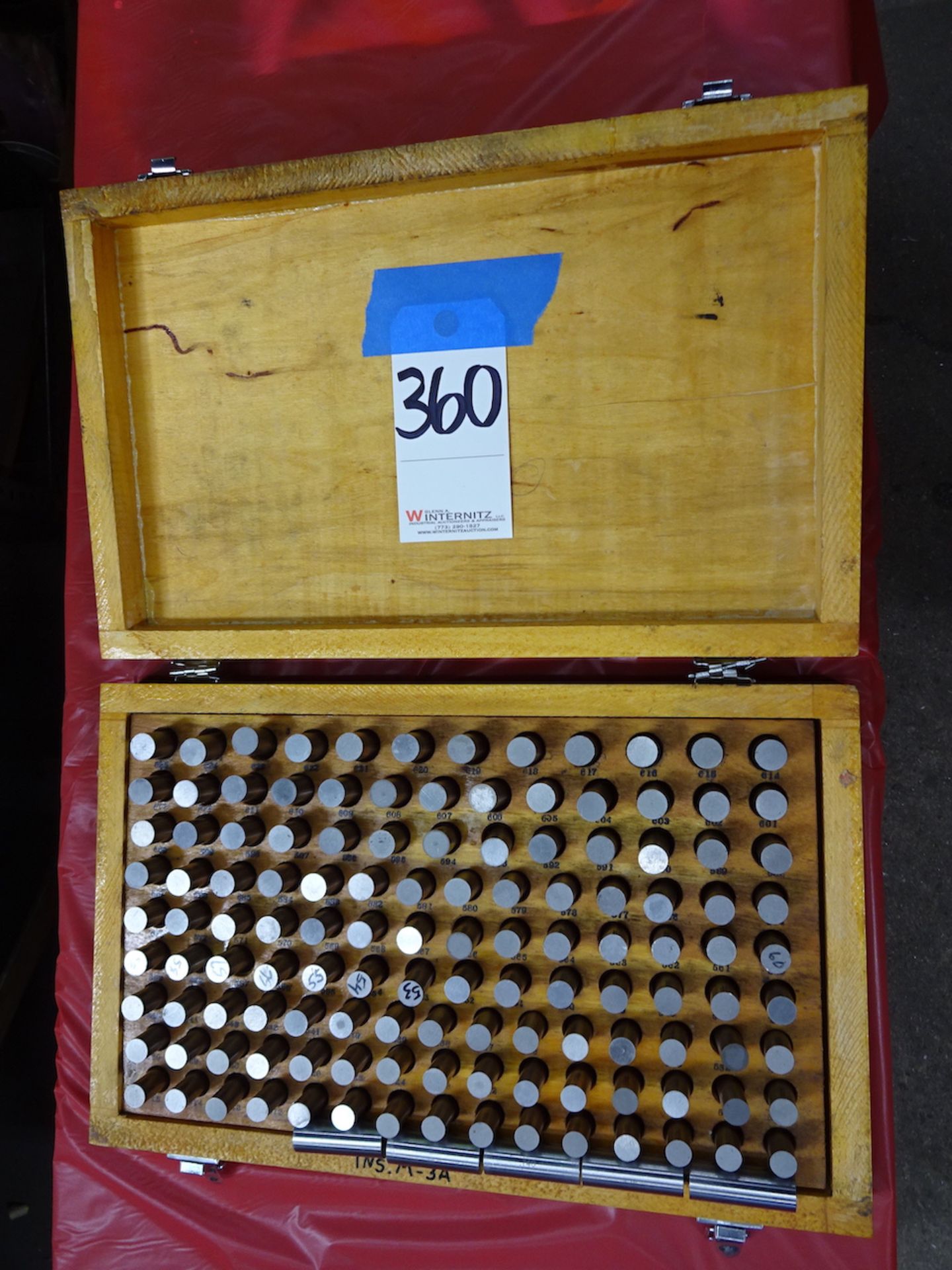 Model M-3 .501 - .625 Minus Pin Gauge Set