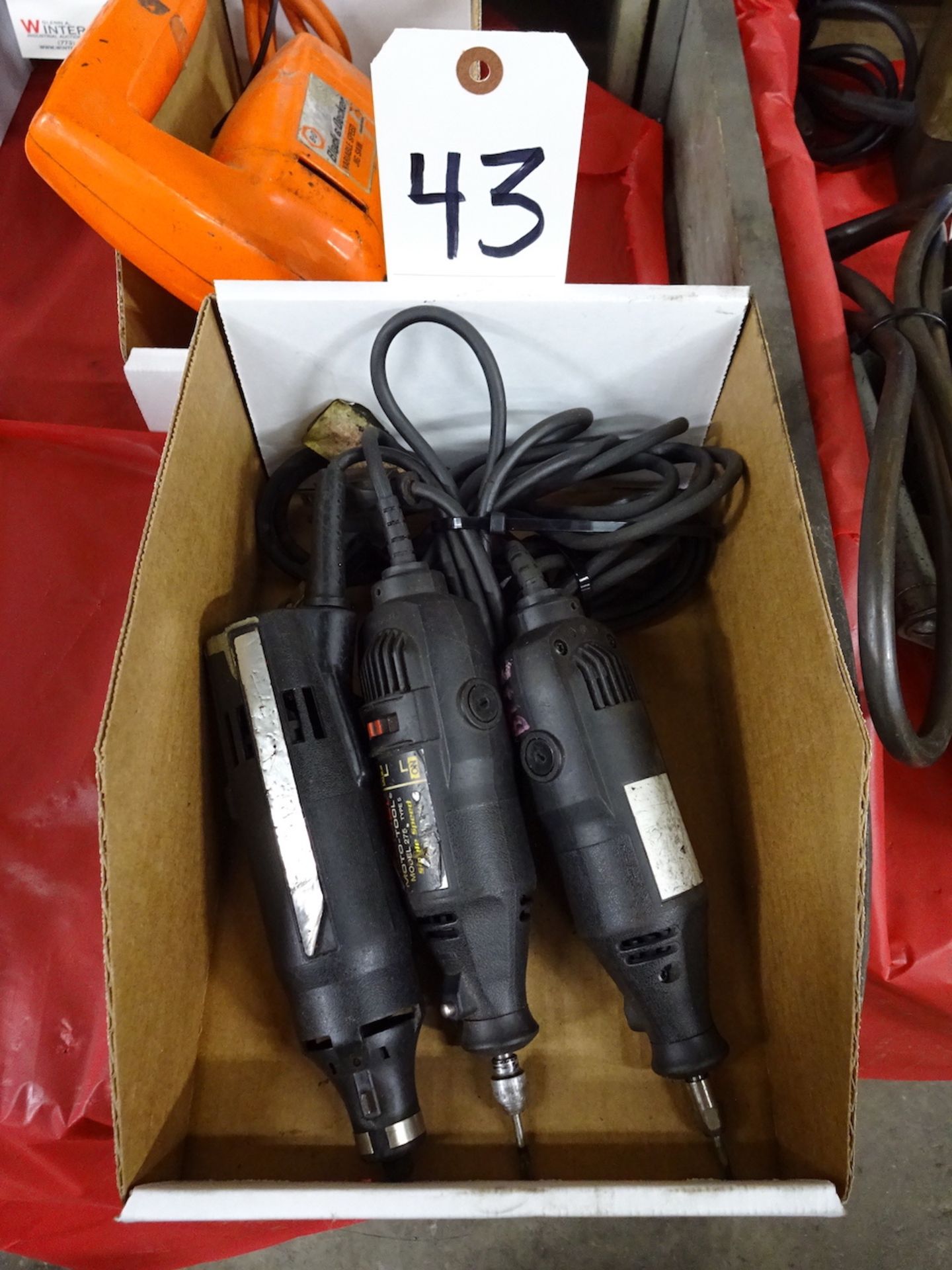 LOT: (3) Assorted Rotary Tools