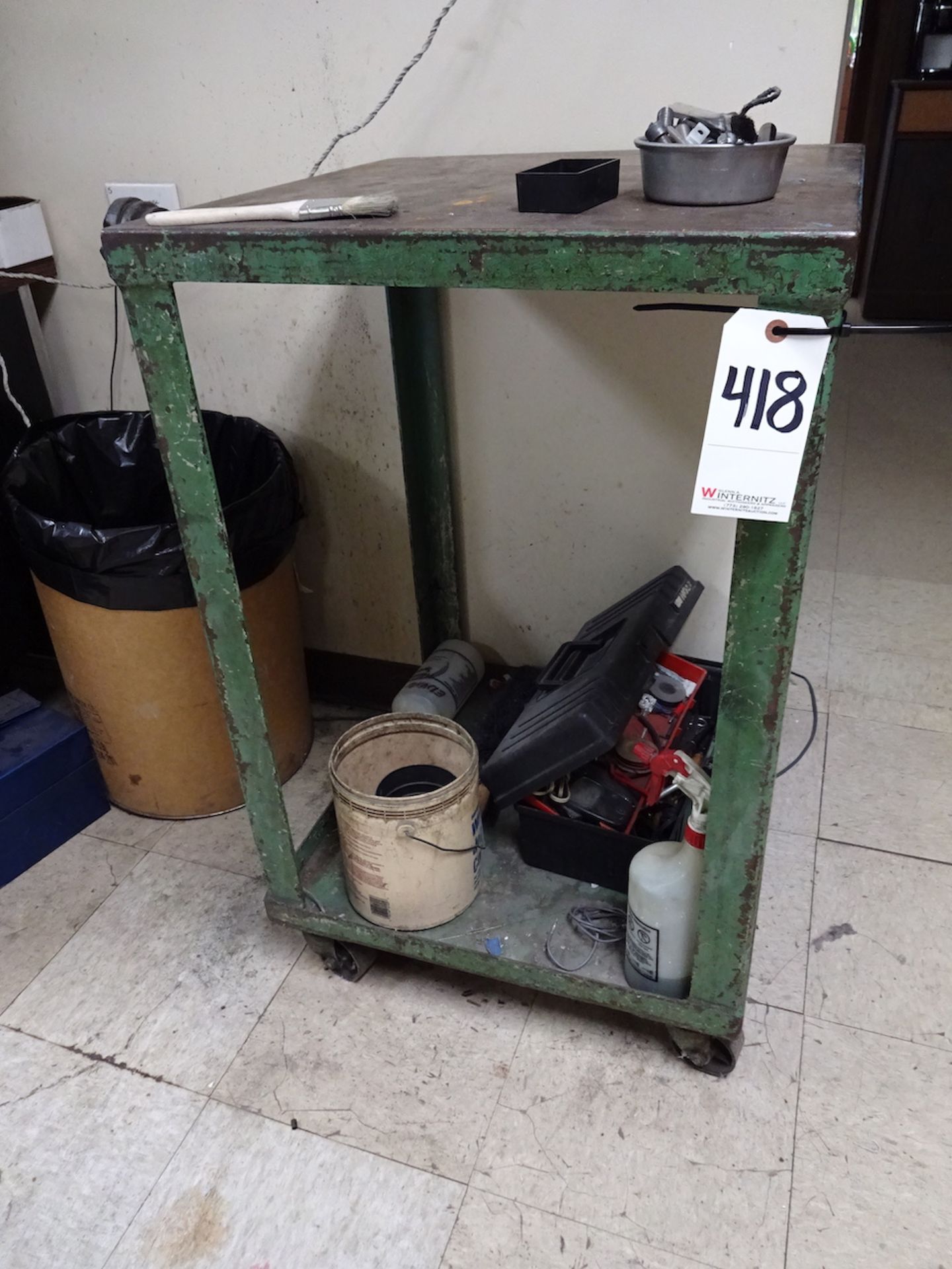 Steel Shop Cart