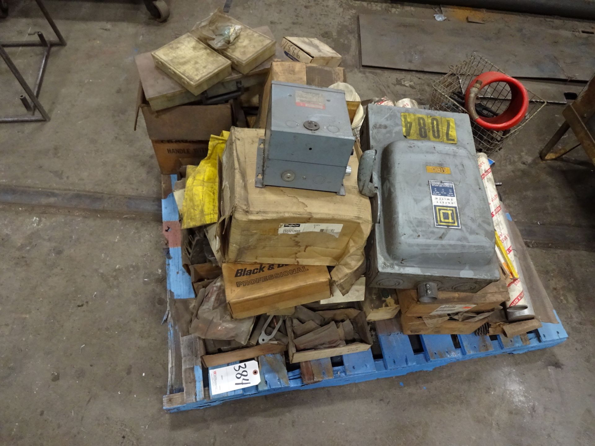 LOT: Electrical Cabinets, etc. on (2) Skids