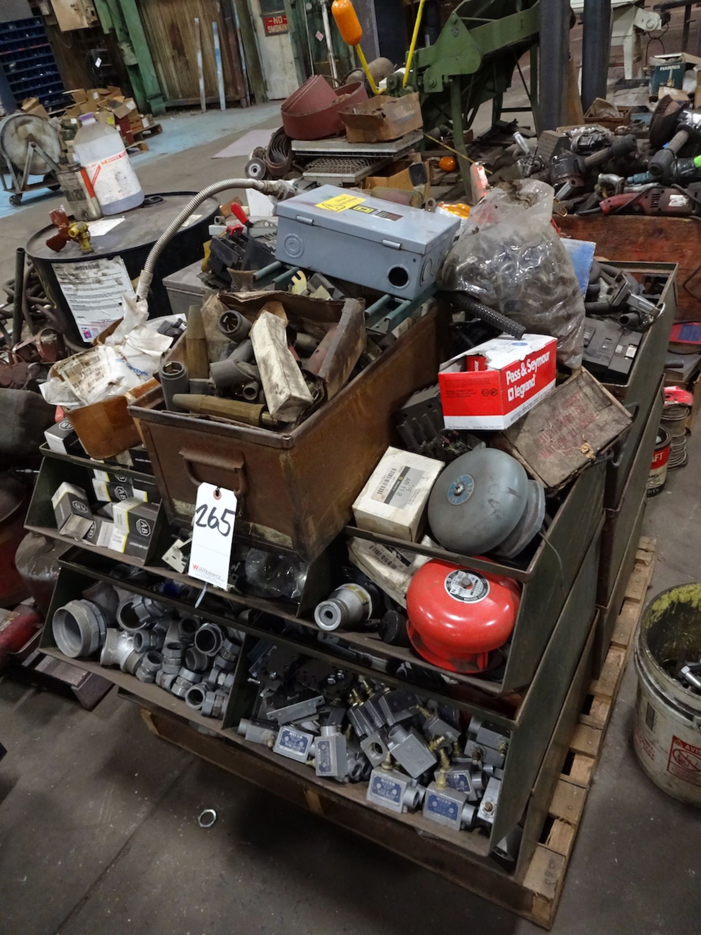 LOT: Assorted Electrical Components on (1) Skid