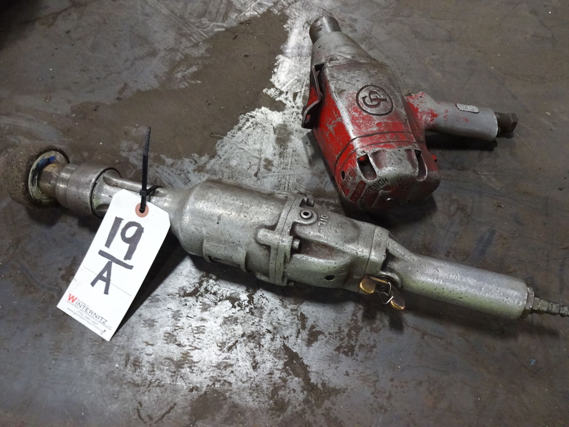 LOT: Chicago Pneumatic Impact Wrench & Pneumatic Grinder