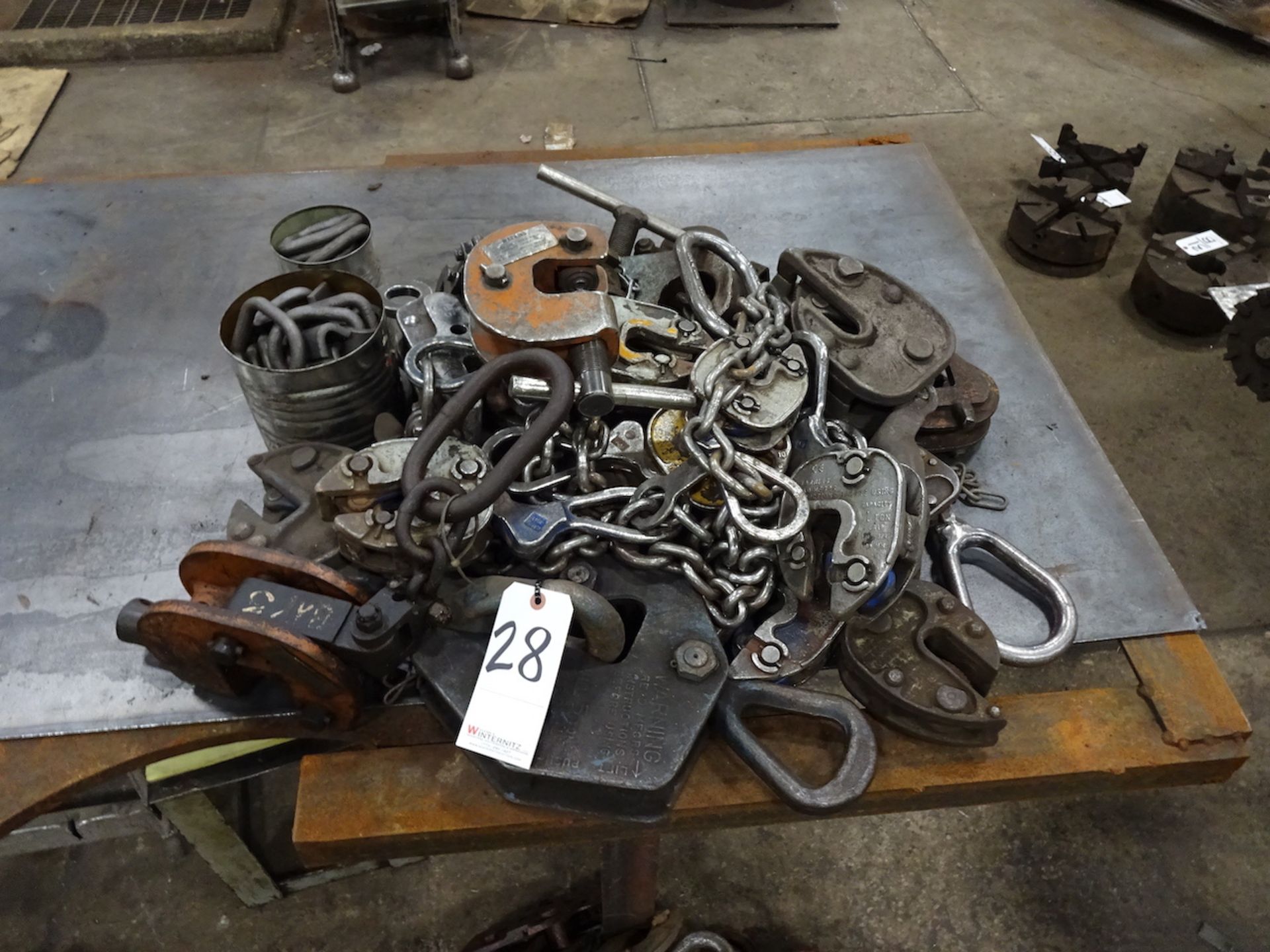 LOT: Assorted Plate Grabs