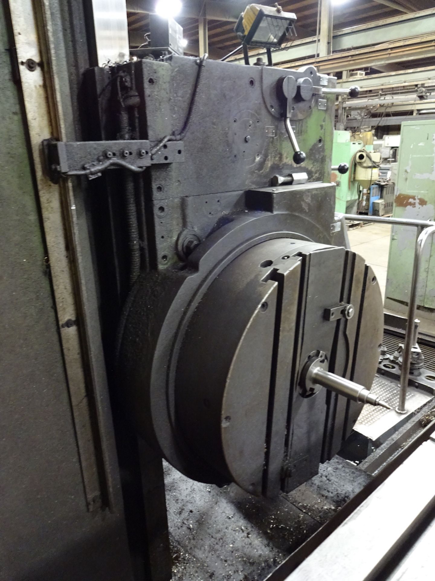 Collet & Englehard 4 in. (approx.) Horizontal Floor Type Boring Mill, S/N N/A, Sony 2-Axis Digital - Image 13 of 13