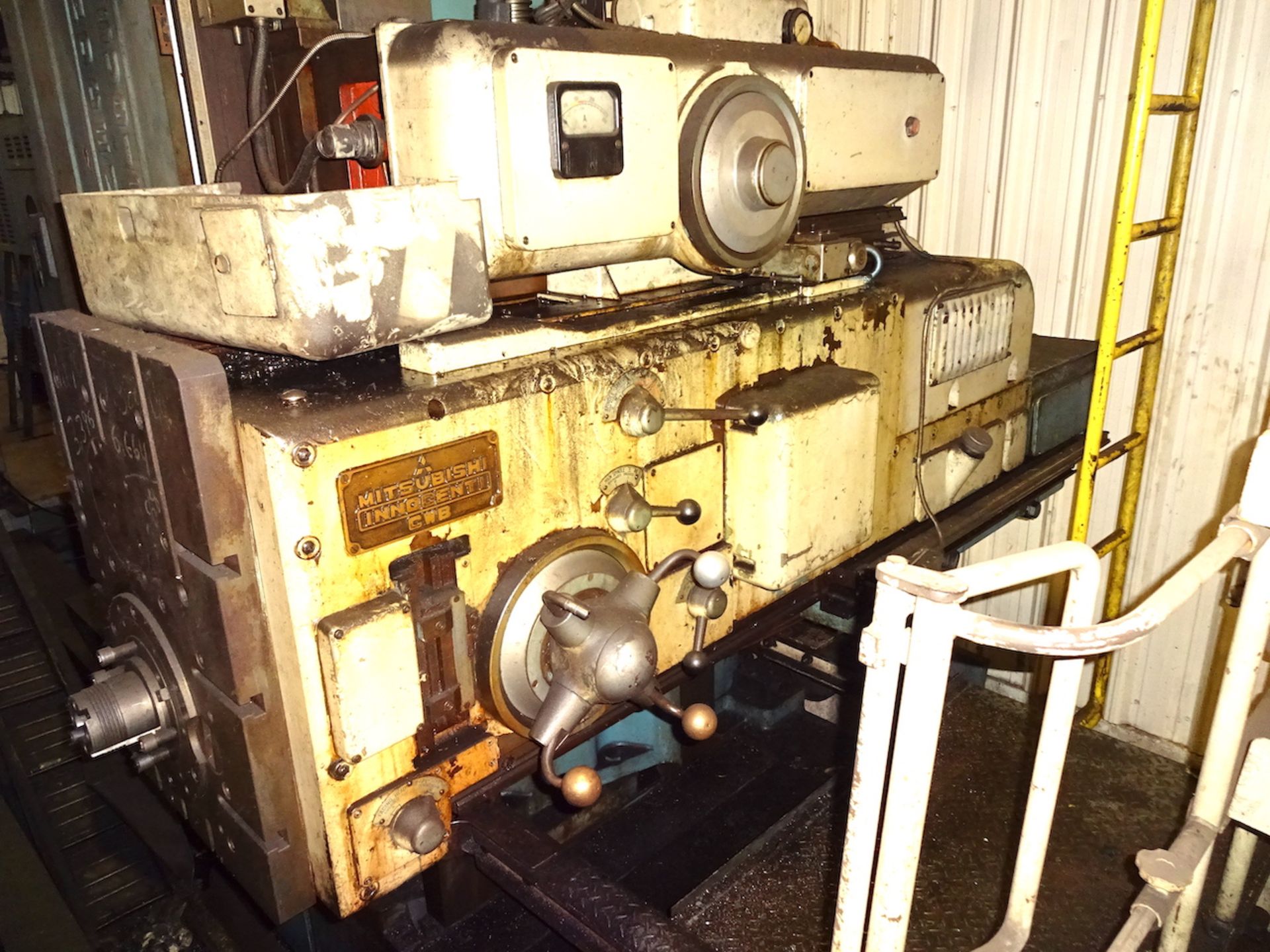 Mitsubishi Innocenti Model FAF140/95 Floor Type Horizontal Boring Mill, S/N 67 (1965), 9 ft. x 40 - Image 5 of 14