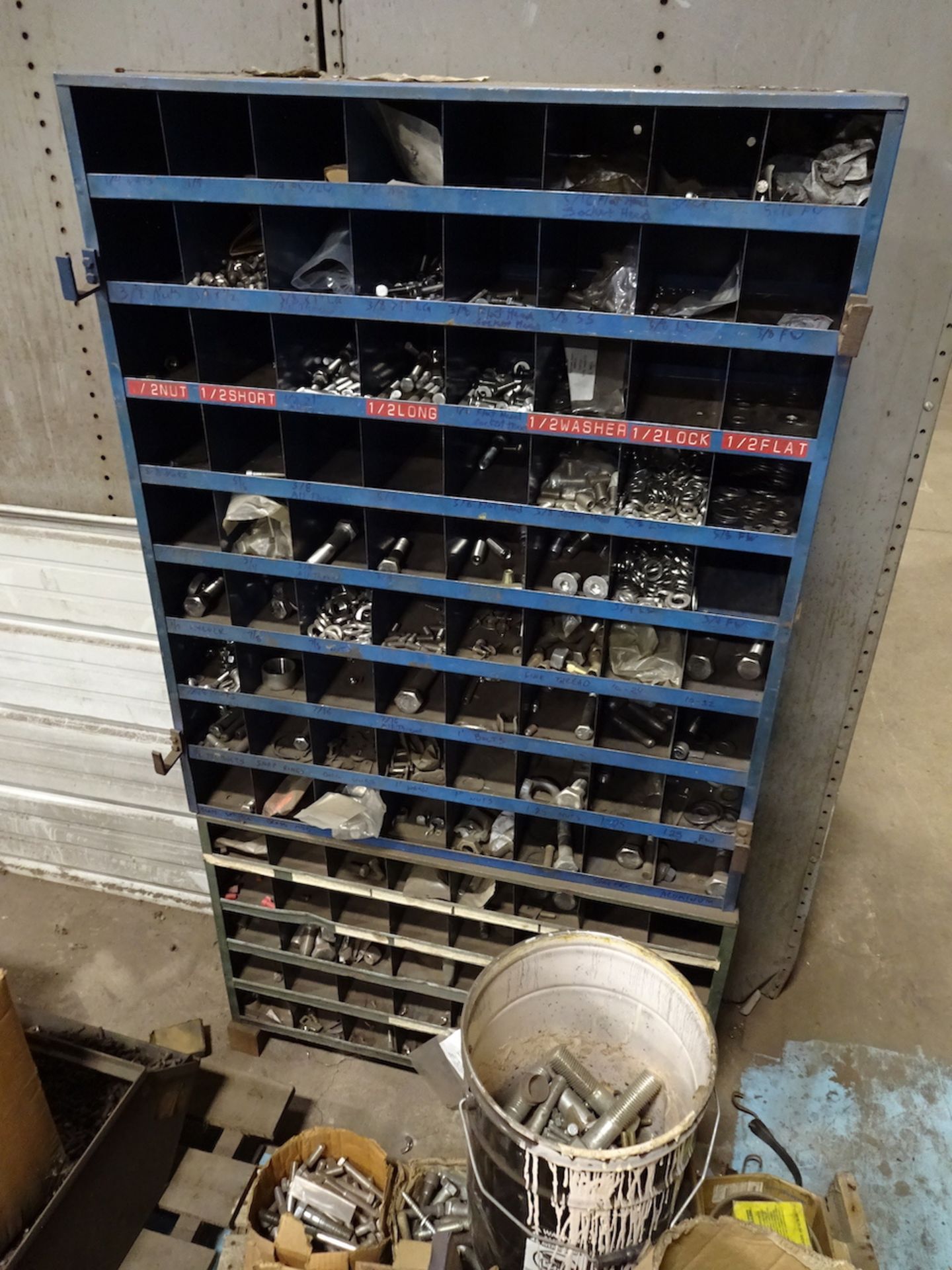 LOT: Assorted Hardware on (3) Skids & in Parts Cabinet - Image 2 of 2