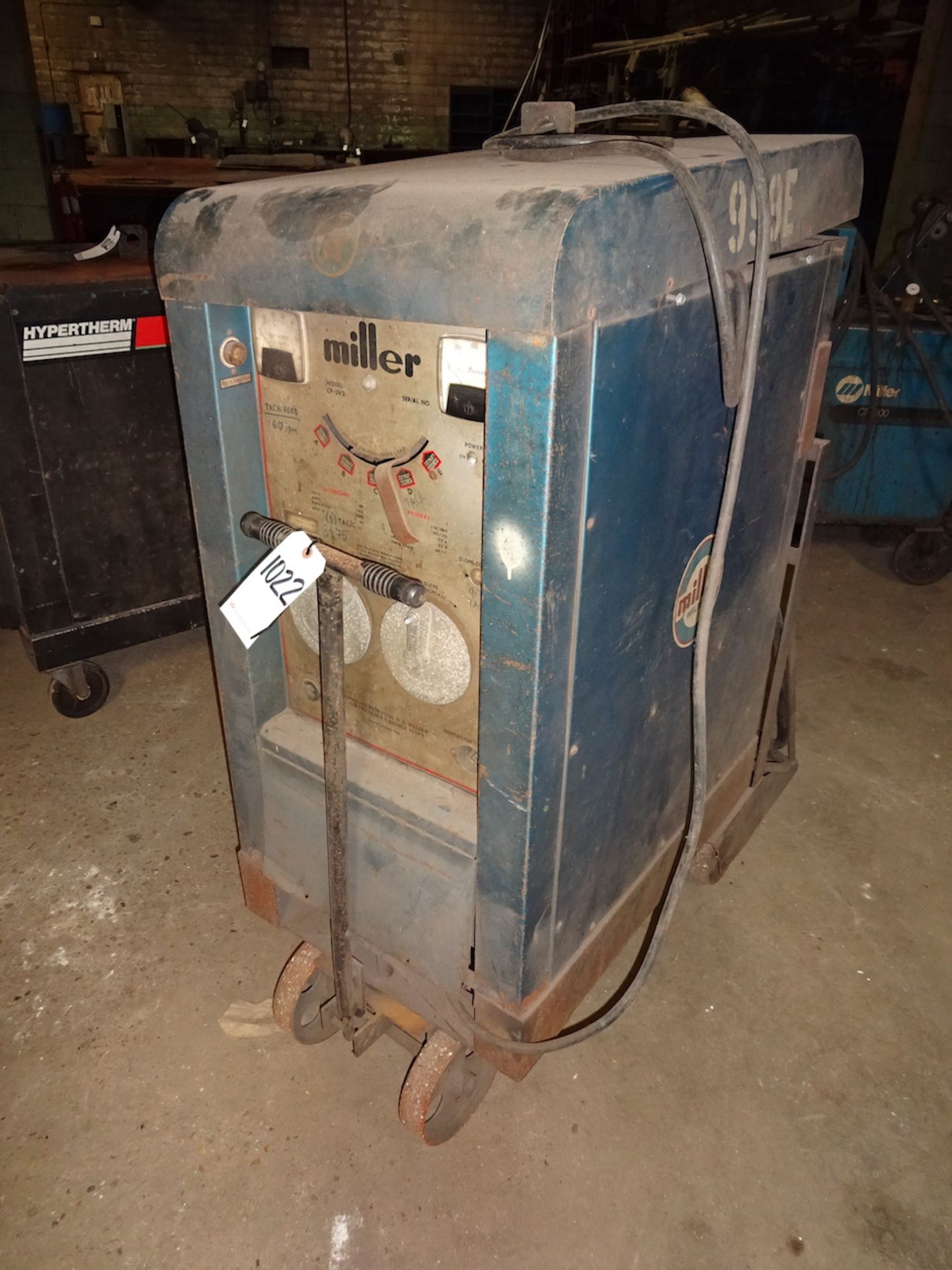 Miller 500 Amp Model CP-5VS Constant Potential DC Welder, S/N N314648, Continuously Variable