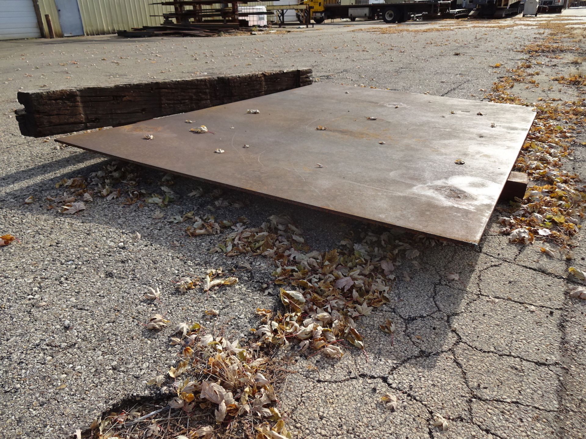 LOT: All Scrap on Southwest Side of Building including I-Beam, Tubing, Square, Channel, Steel Racks, - Image 11 of 24