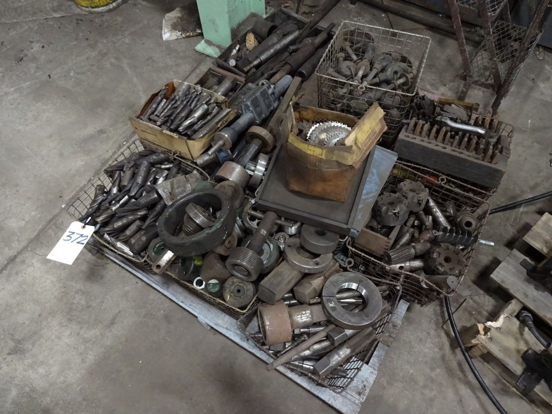 LOT: Assorted Tooling & Machine Components on (1) Skid