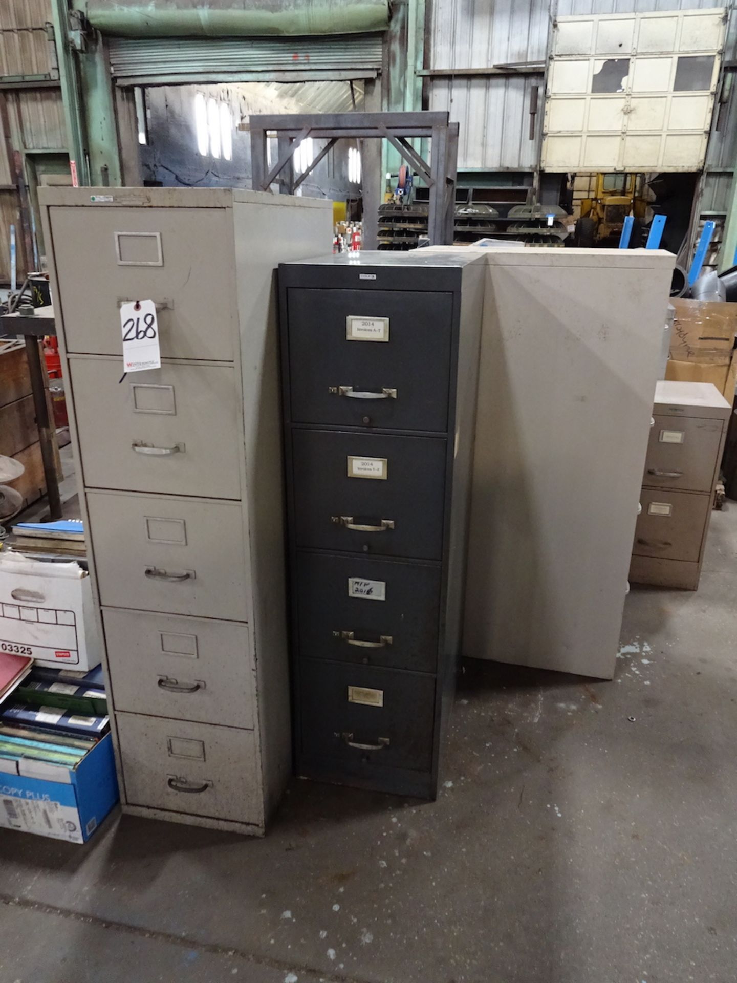 LOT: (7) Assorted File Cabinets