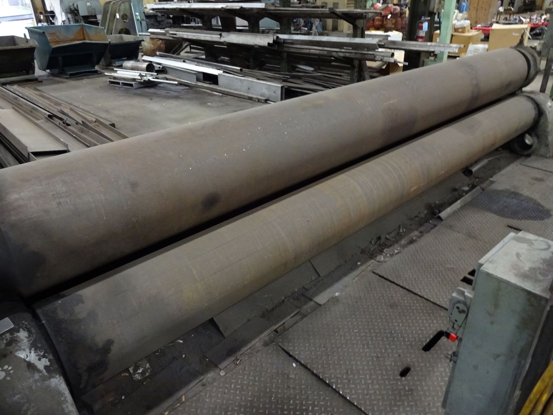 16-1/2 ft. (approx.) Plate Bending Roll, with 18 in. Dia. Top Roll & 16 in. Dia. Bottom Rolls - Image 4 of 5