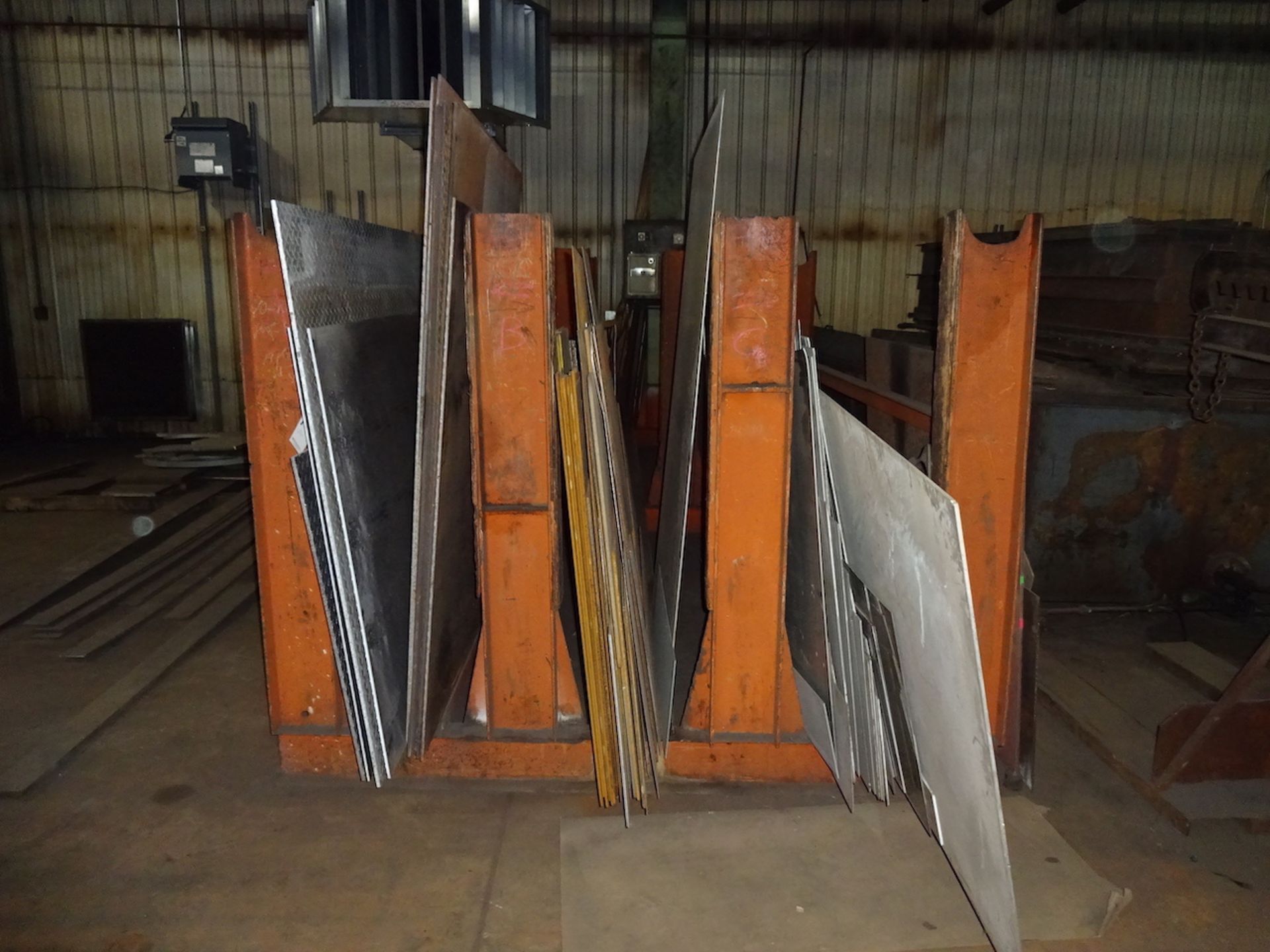 LOT: Assorted Scrap in Racks (Includes Racks) - Image 2 of 2