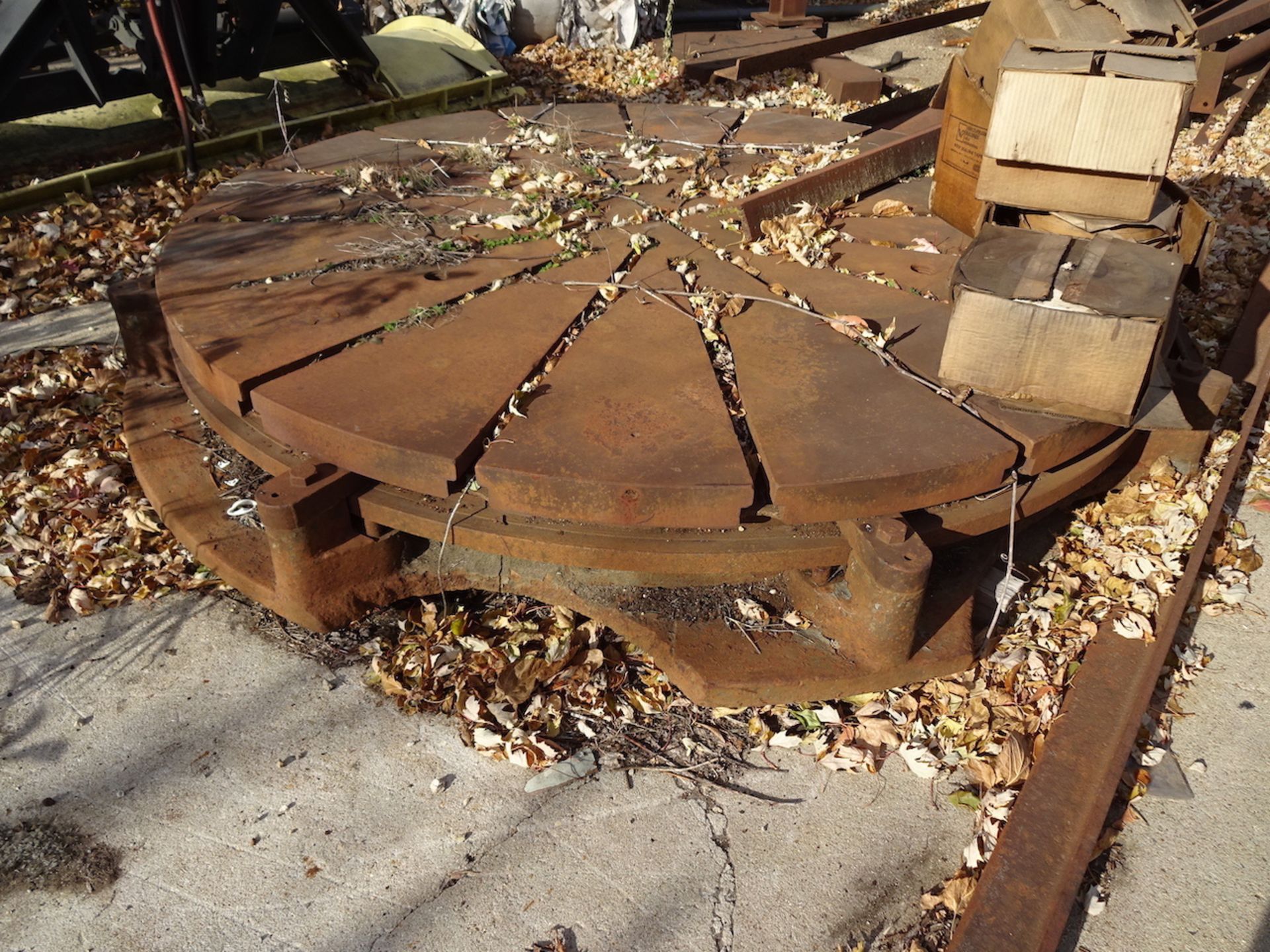 LOT: All Scrap on Southwest Side of Building including I-Beam, Tubing, Square, Channel, Steel Racks, - Image 22 of 24