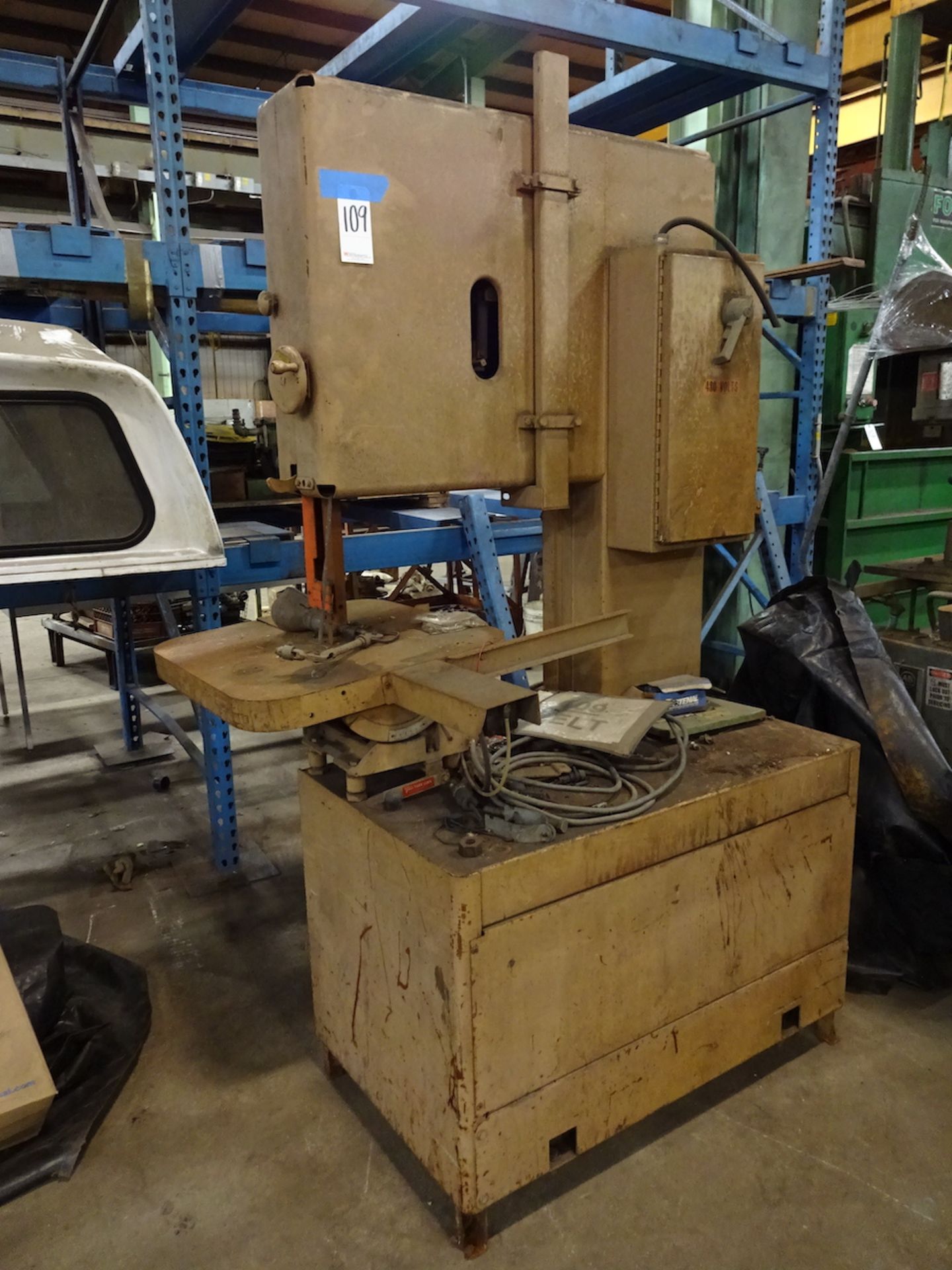 Grob 24 in. Type 4V-24 Vertical Band Saw, S/N 1287 (1977)